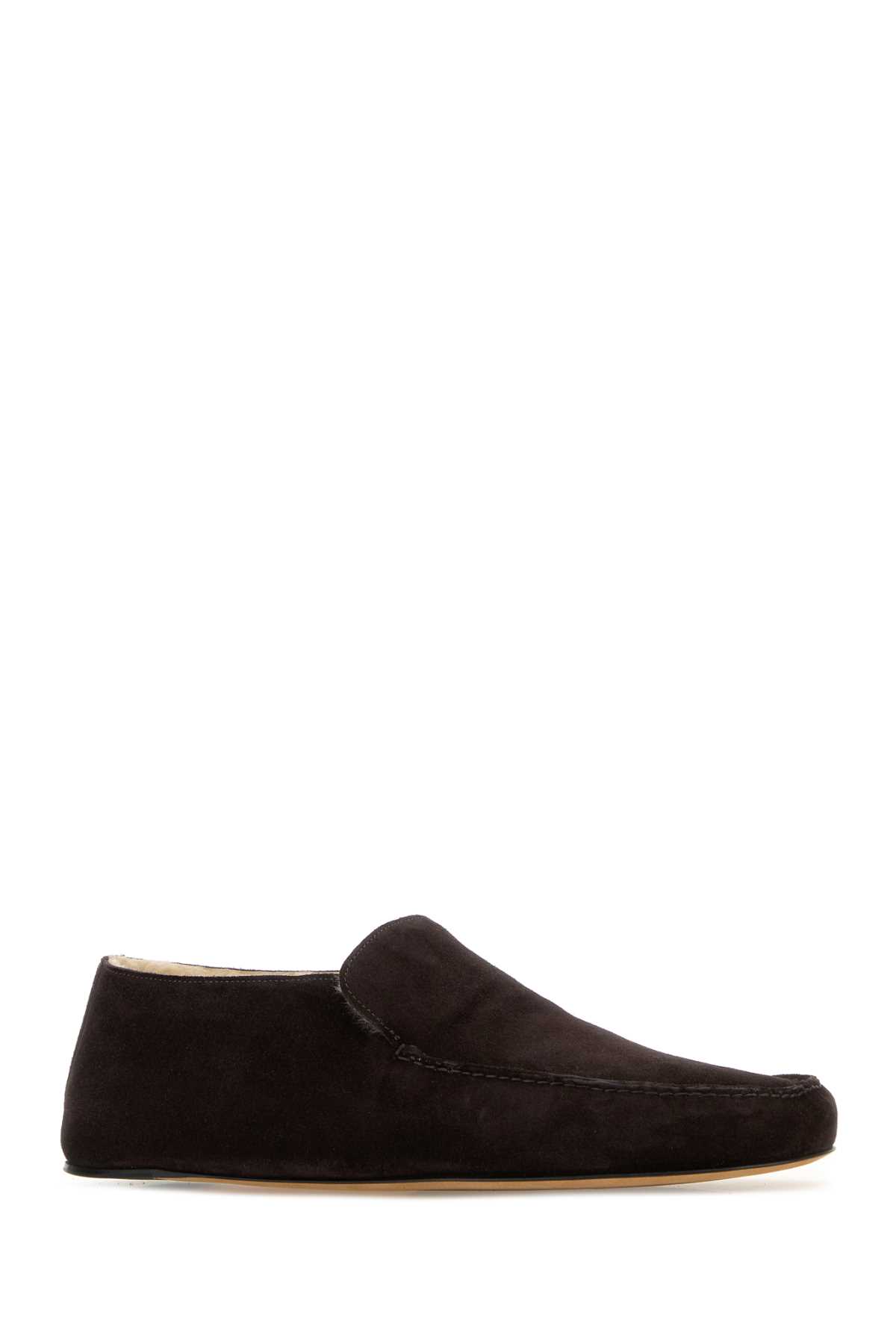 Dark brown suede Leo loafers F2128L805SH03LQB (The Row / ローファー ) | The Row (ザ・ロウ)(1)