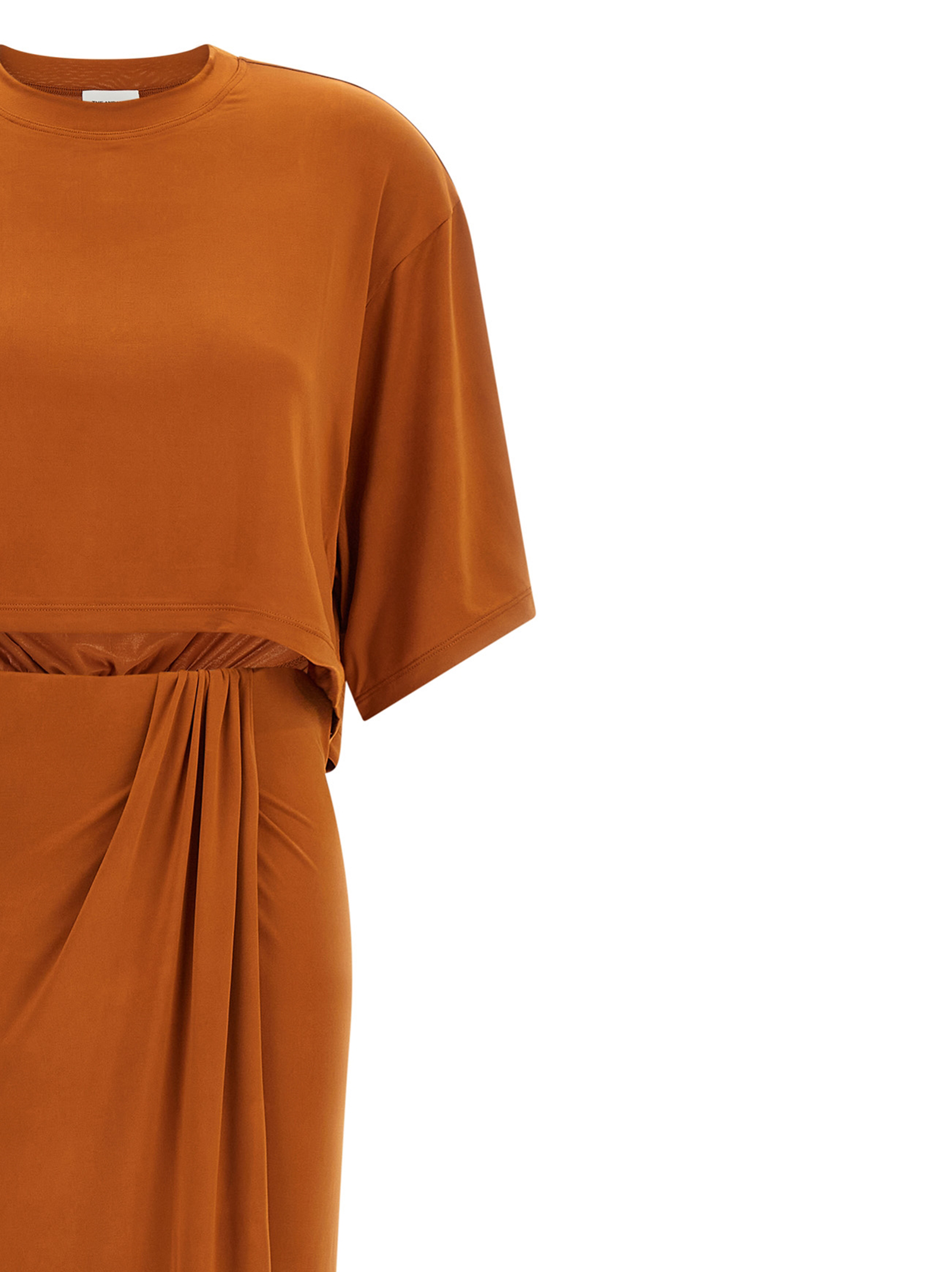 'Anja' dress TM190121ATJP142BURNTORANGE (THE ANDAMANE / ワンピース・ドレス・オールインワン ) | THE ANDAMANE (アンダマン)(2)