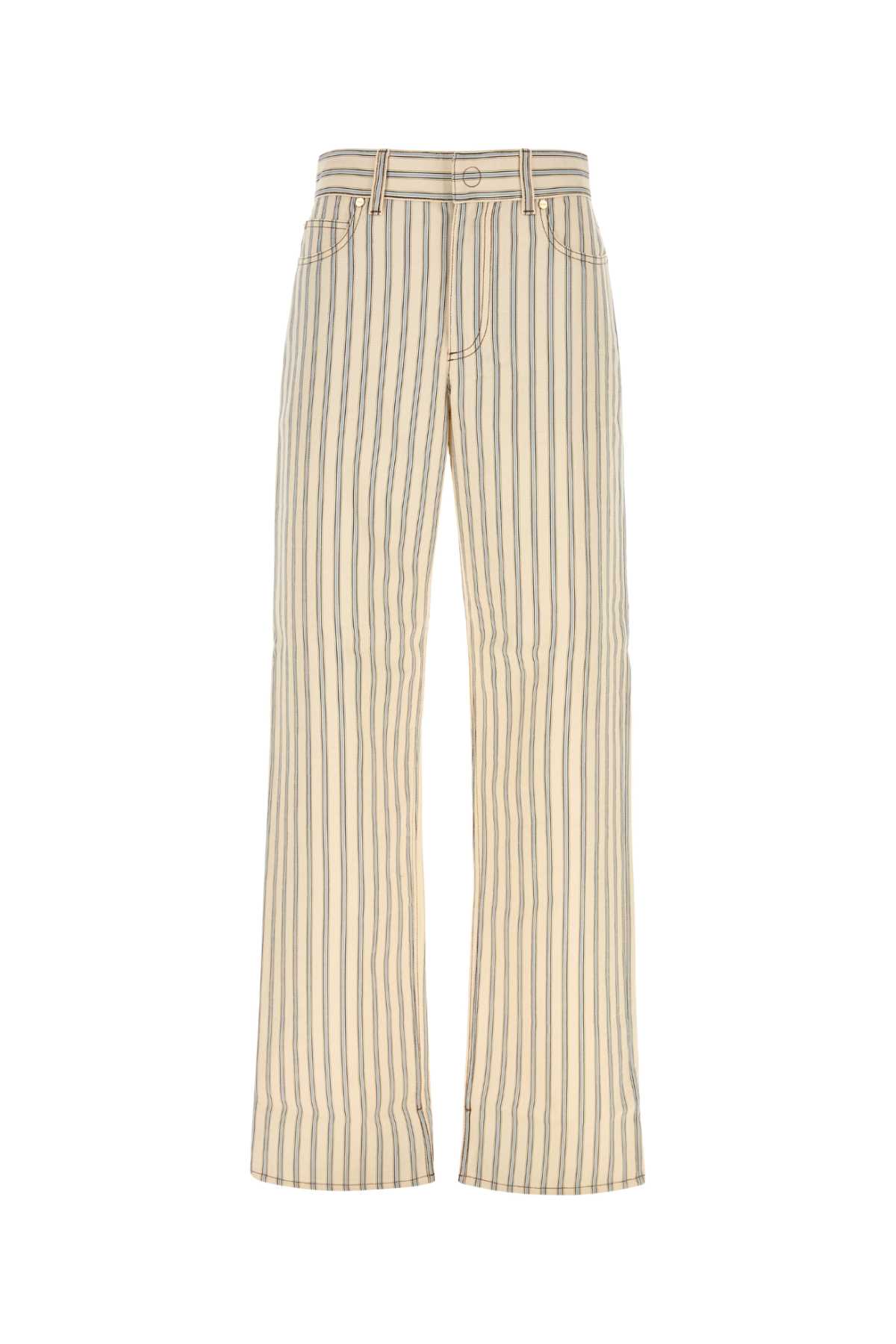 Embroidered cotton pant FLP882AOHTF1W17 (FENDI / ジーンズ ) | FENDI (フェンディ)