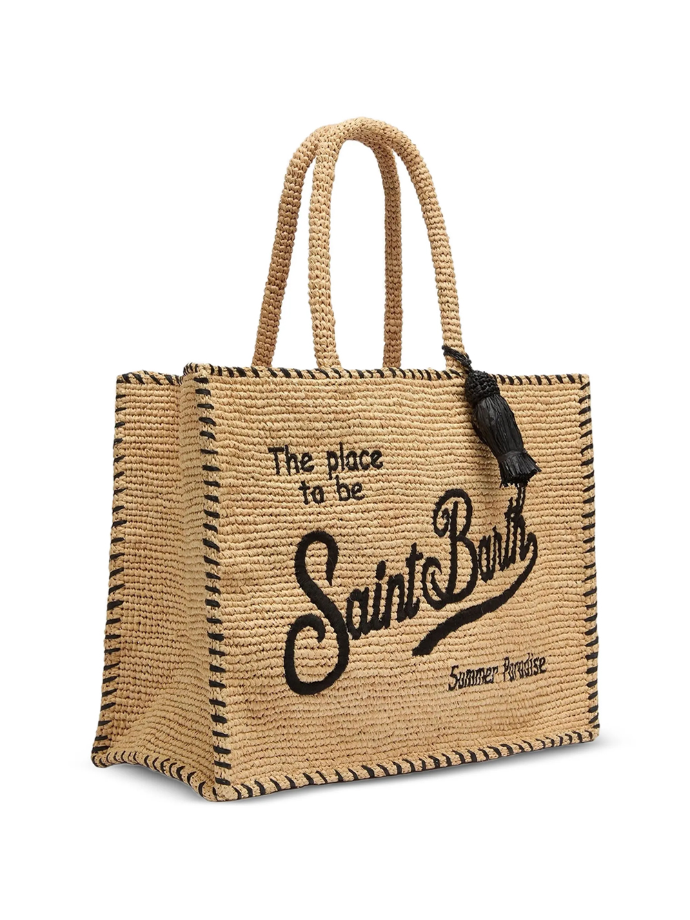 COLETTE RAFFIA BAG WITH EMBROIDERED LOGO COL0013W09045L (MC2 SAINT BARTH / トートバッグ ) | MC2 SAINT BARTH (エムシーツーセイントバース)(2)