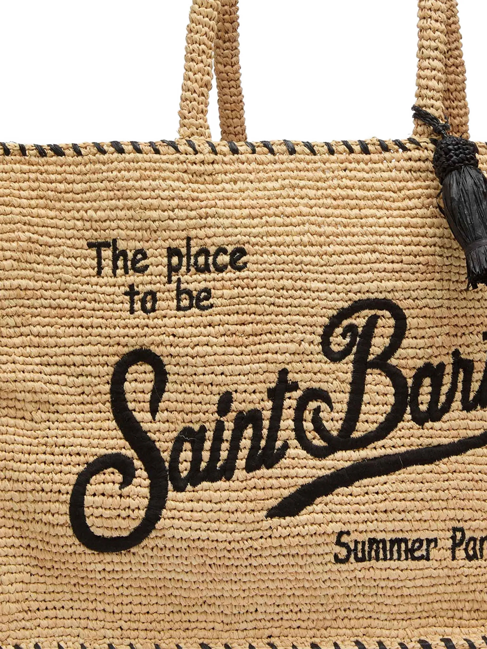 COLETTE RAFFIA BAG WITH EMBROIDERED LOGO COL0013W09045L (MC2 SAINT BARTH / トートバッグ ) | MC2 SAINT BARTH (エムシーツーセイントバース)(3)