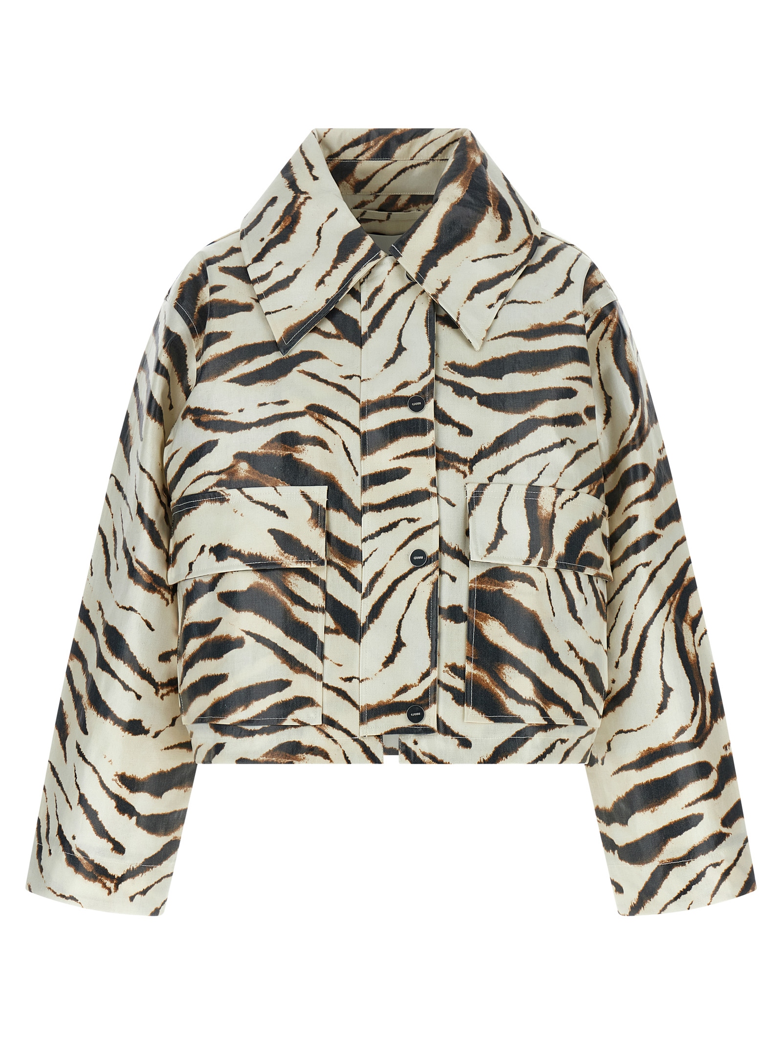 Laminated fabric jacket A1130009135 (GANNI / カジュアルジャケット ) | GANNI (ガニー)