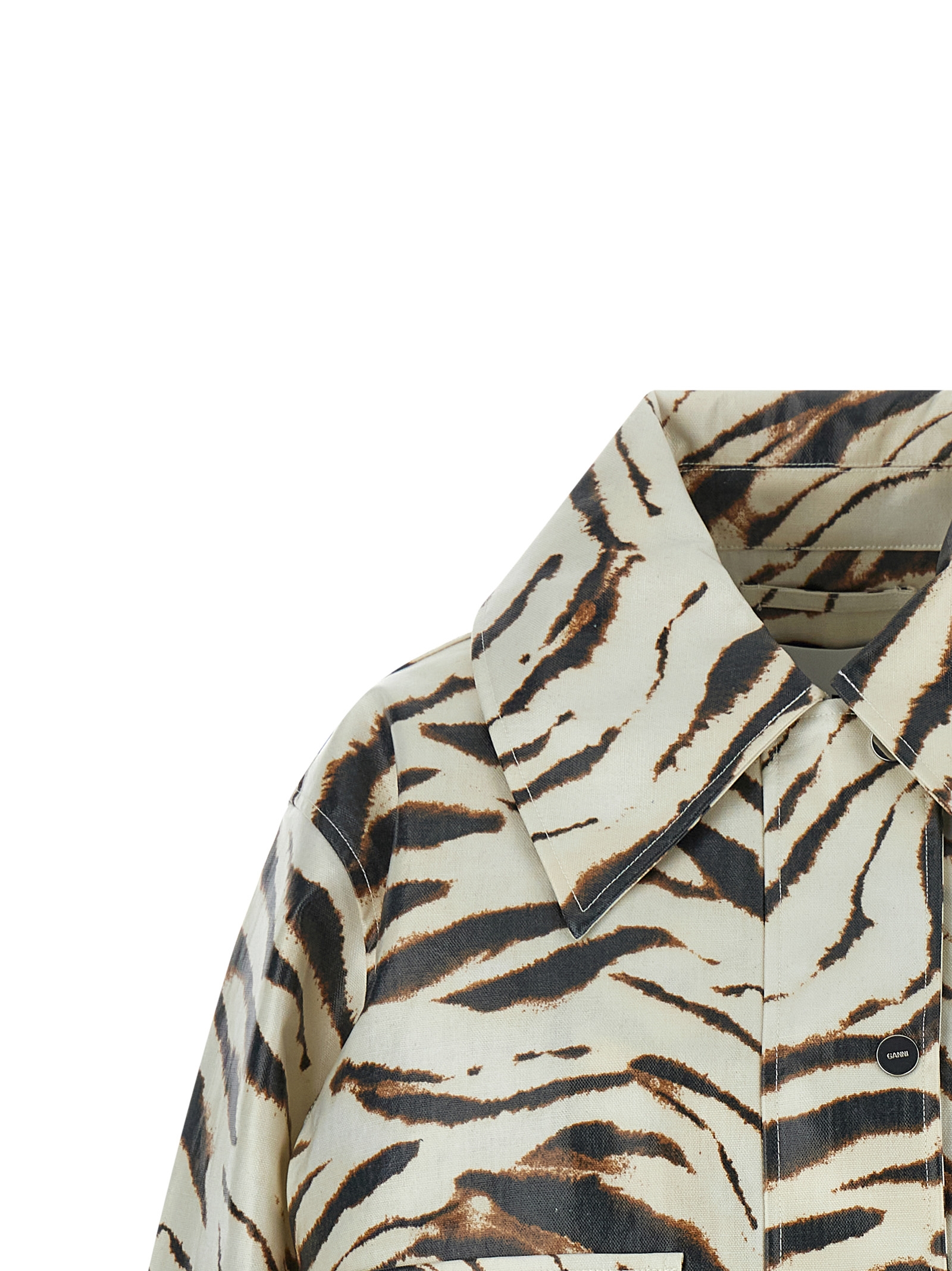 Laminated fabric jacket A1130009135 (GANNI / カジュアルジャケット ) | GANNI (ガニー)(2)