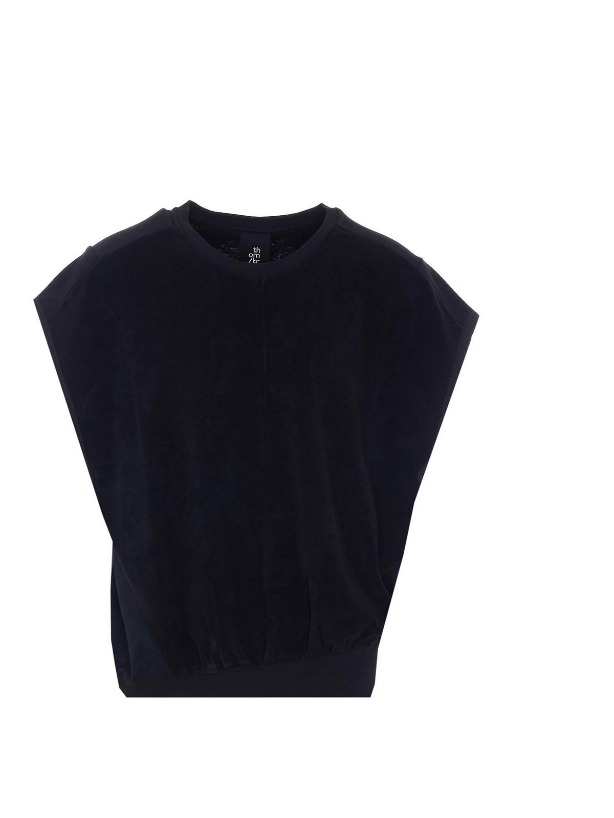 Black T-Shirt MTS917BLACK (thom/krom / Tシャツ・カットソー ) | thom/krom (トムクロム)
