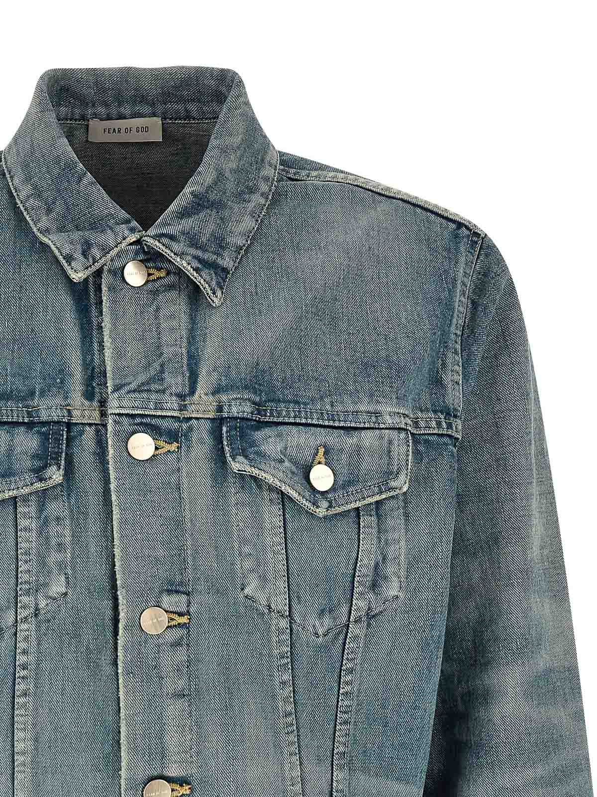 classic trucker' jacket FG9M429909DNMSEL (Fear of God / カジュアルジャケット ) | Fear of God (フィアオブゴッド)(2)