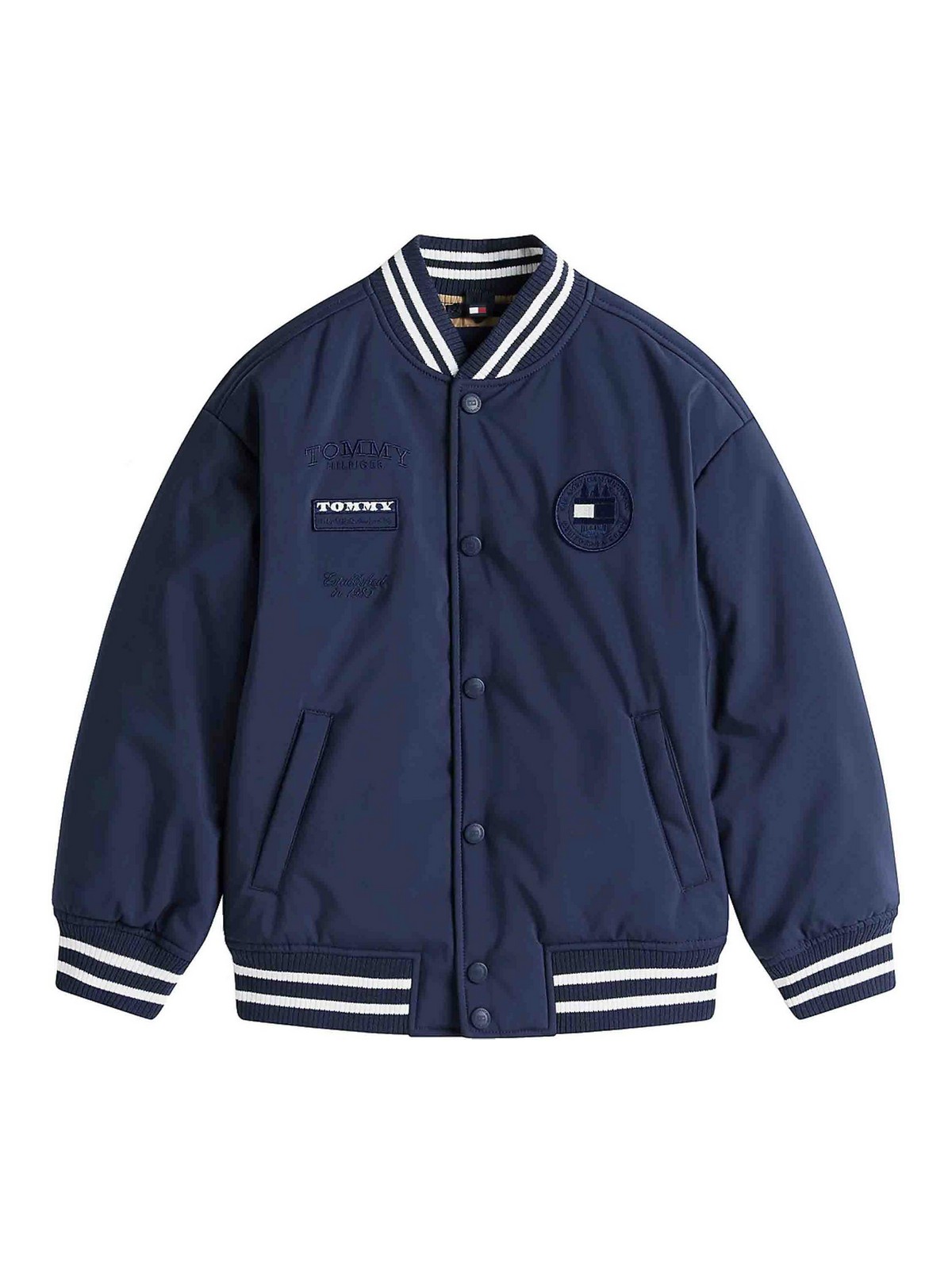 Padded Graphic Bomber KB0KB10079C1G (TOMMY HILFIGER / カジュアルジャケット ) | TOMMY HILFIGER (トミーフィルフィガー)