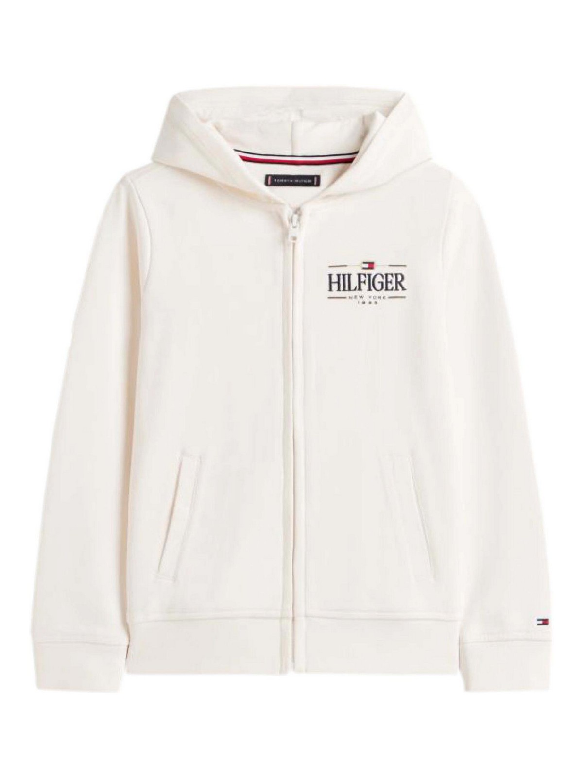 Tommy Icons Zip Through Hoodie KB0KB10362YBH (TOMMY HILFIGER / スウェット・フーディー ) | TOMMY HILFIGER (トミーフィルフィガー)