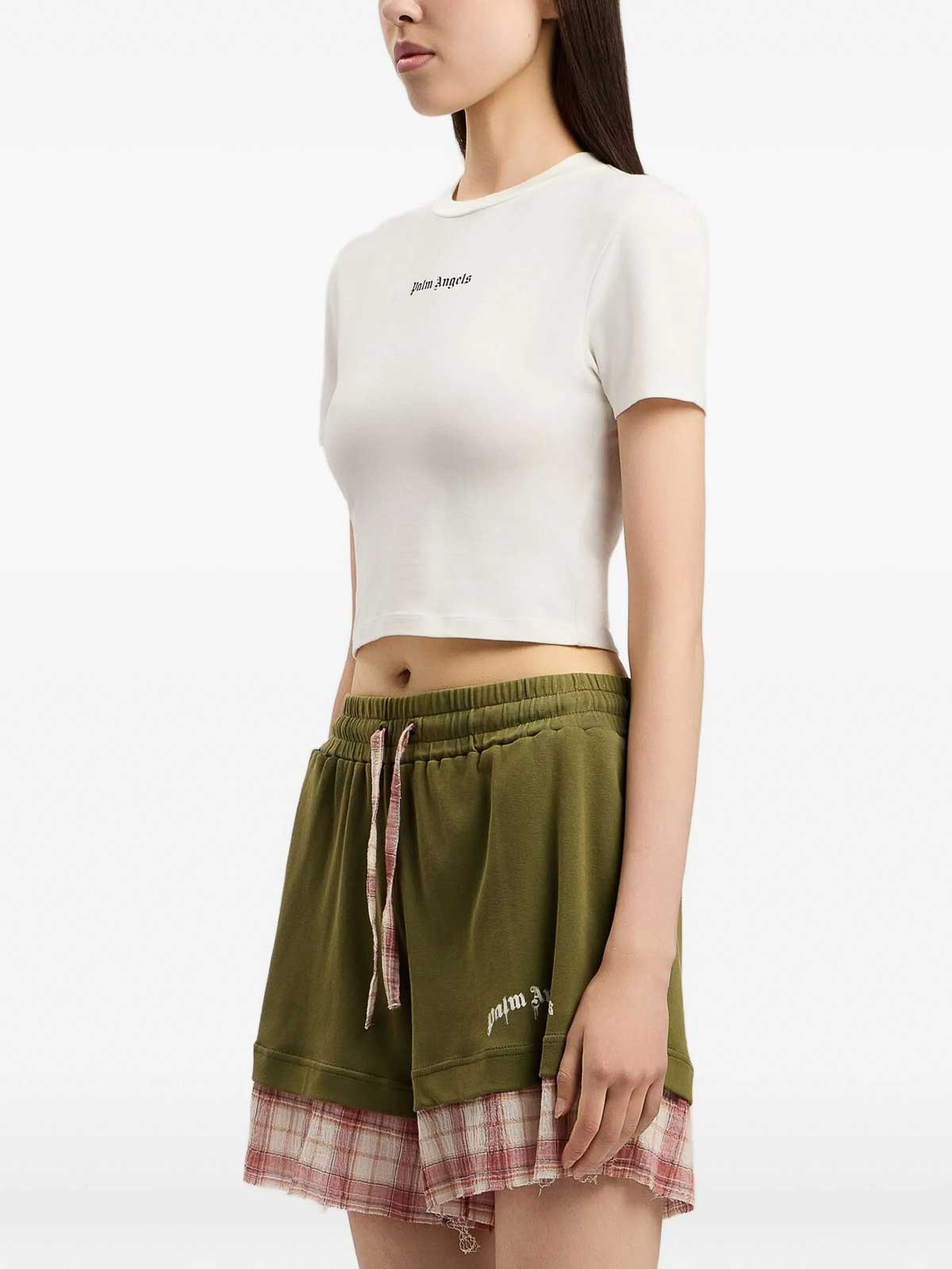Classic Logo Baby Tee PWAA077S26JER0010310 (Palm Angels / Tシャツ・カットソー ) | Palm Angels (パームエンジェルス)(3)