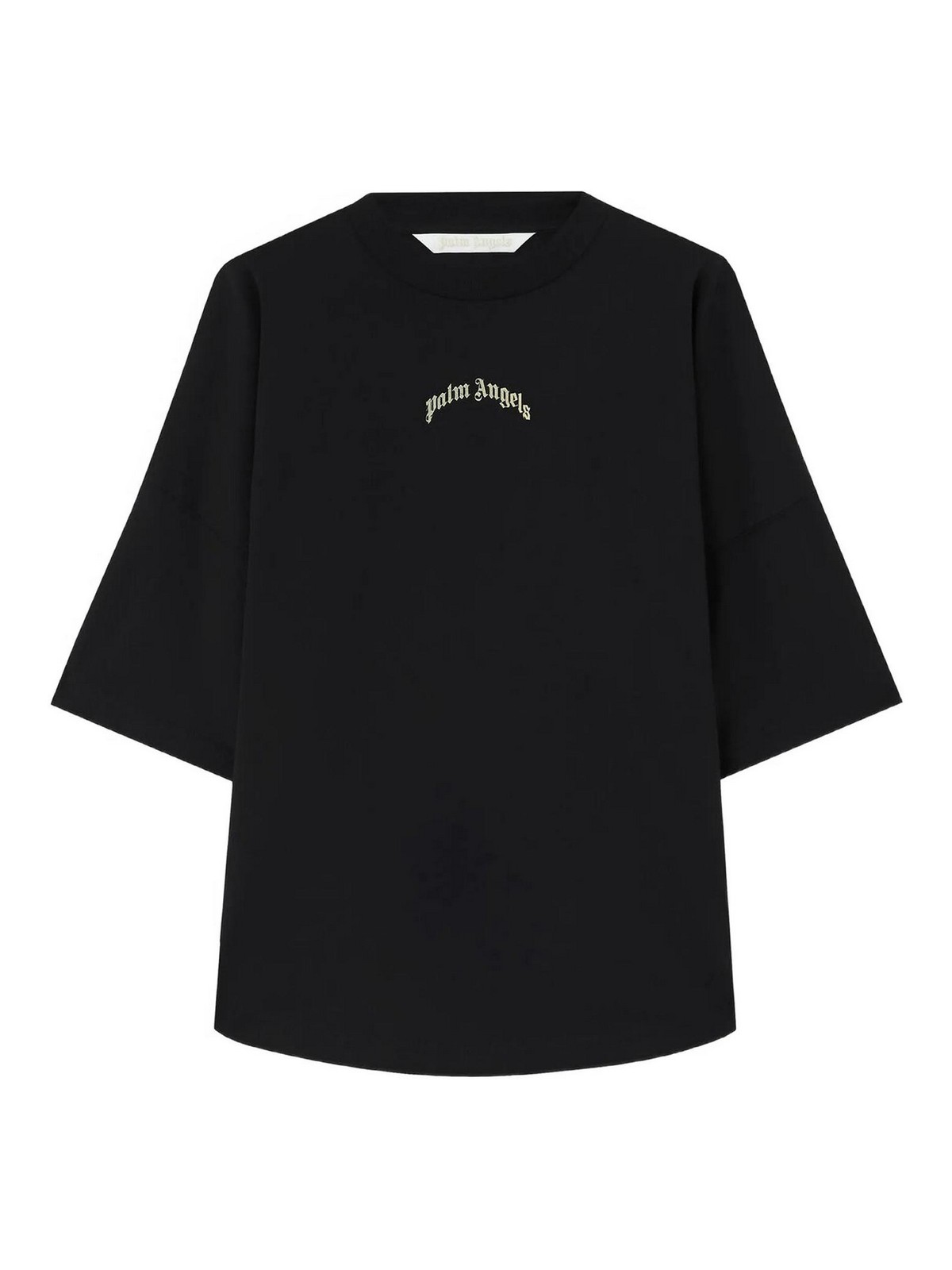 Curved Logo Over Tee PWAA07CS26JER002100A (Palm Angels / Tシャツ・カットソー ) | Palm Angels (パームエンジェルス)