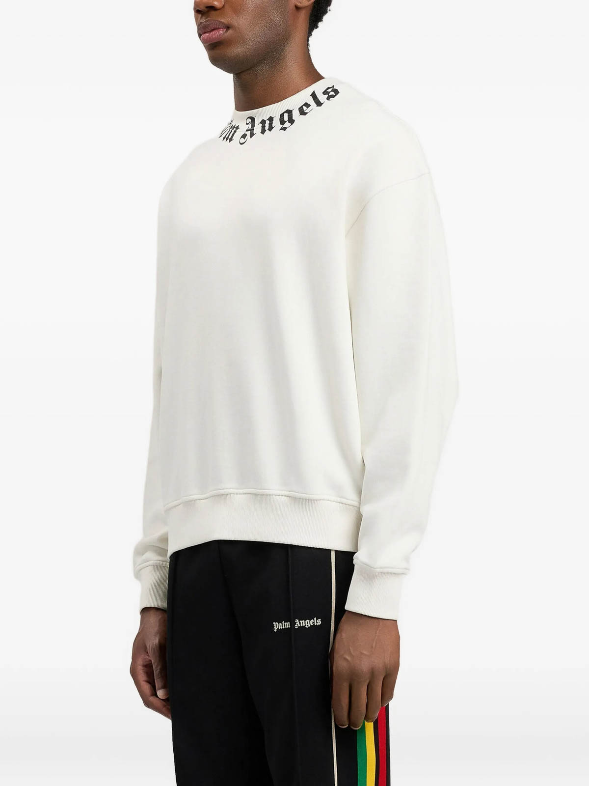 Neck Logo Regular Crew PMBA08HS26FLE0040310 (Palm Angels / スウェット・フーディー ) | Palm Angels (パームエンジェルス)(3)