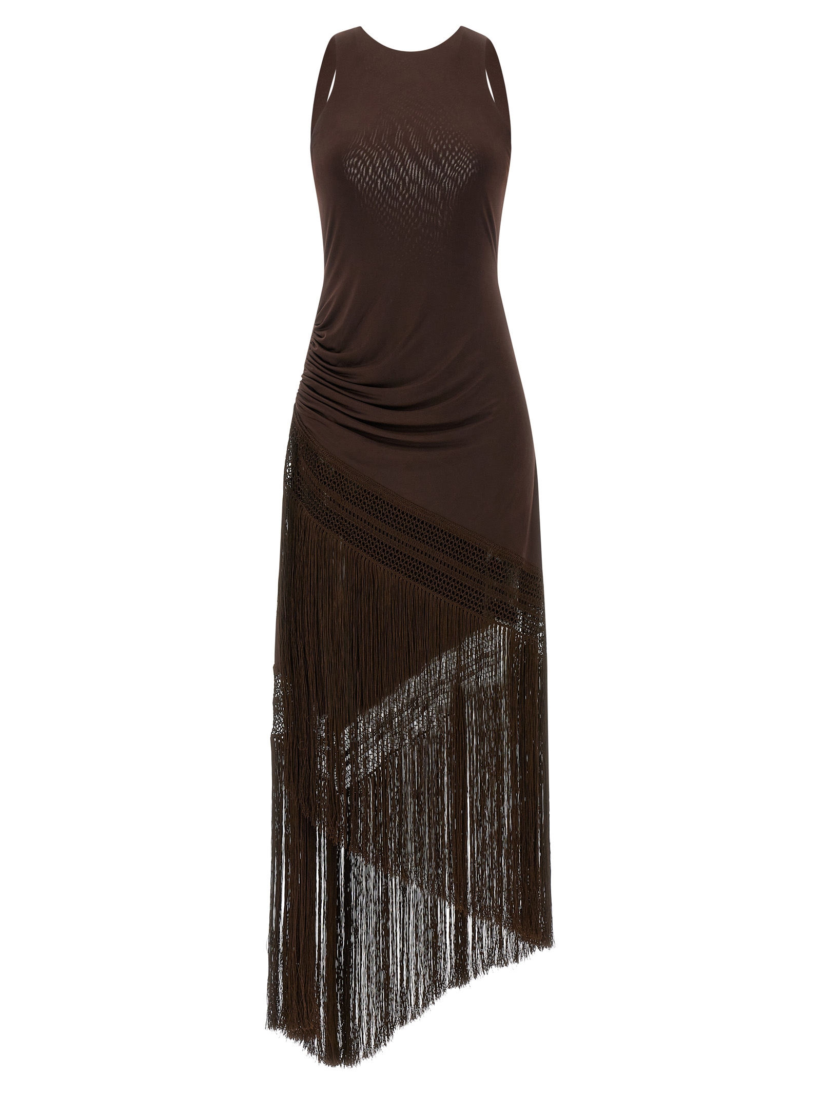 'Marisol' dress TM190159ATJP142DARKBROWN (THE ANDAMANE / ワンピース・ドレス・オールインワン ) | THE ANDAMANE (アンダマン)