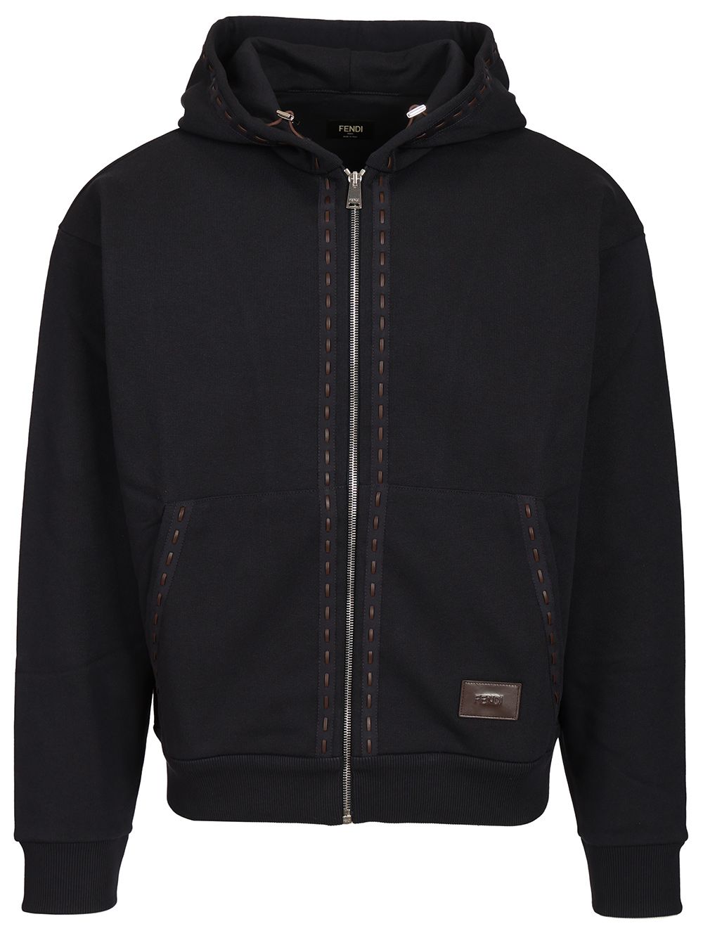 SWEATER H.J.STITCHING LEATHER FY1360AUPBF0QB0 (FENDI / スウェット・フーディー ) | FENDI (フェンディ)