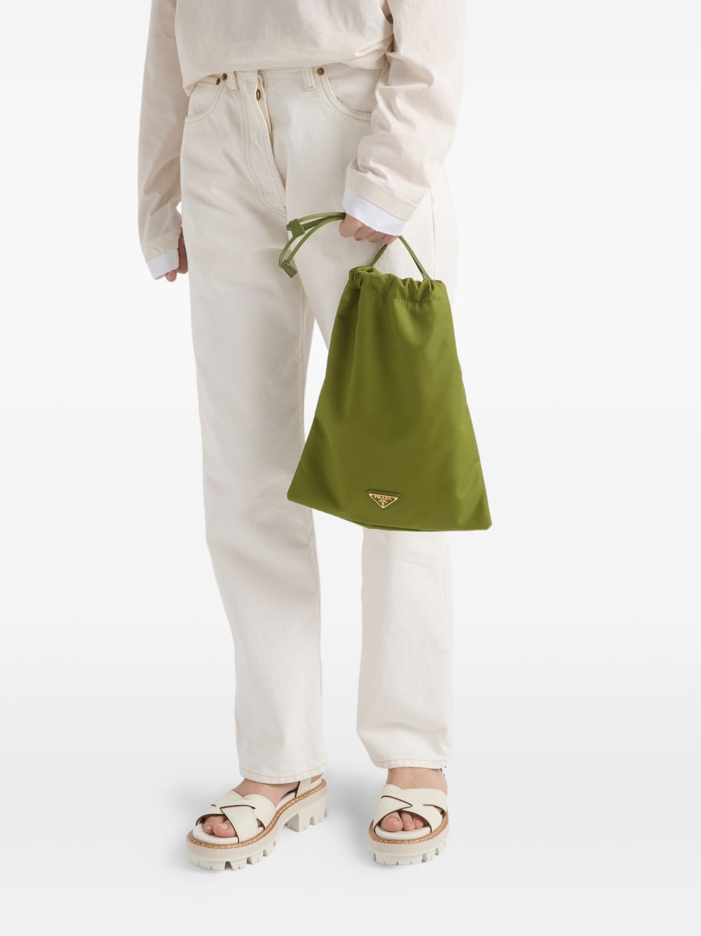 Prada Bags.. GREEN 1NK01M2HG6F077G (Prada / クラッチバッグ・ポーチ ) | Prada (プラダ)(6)