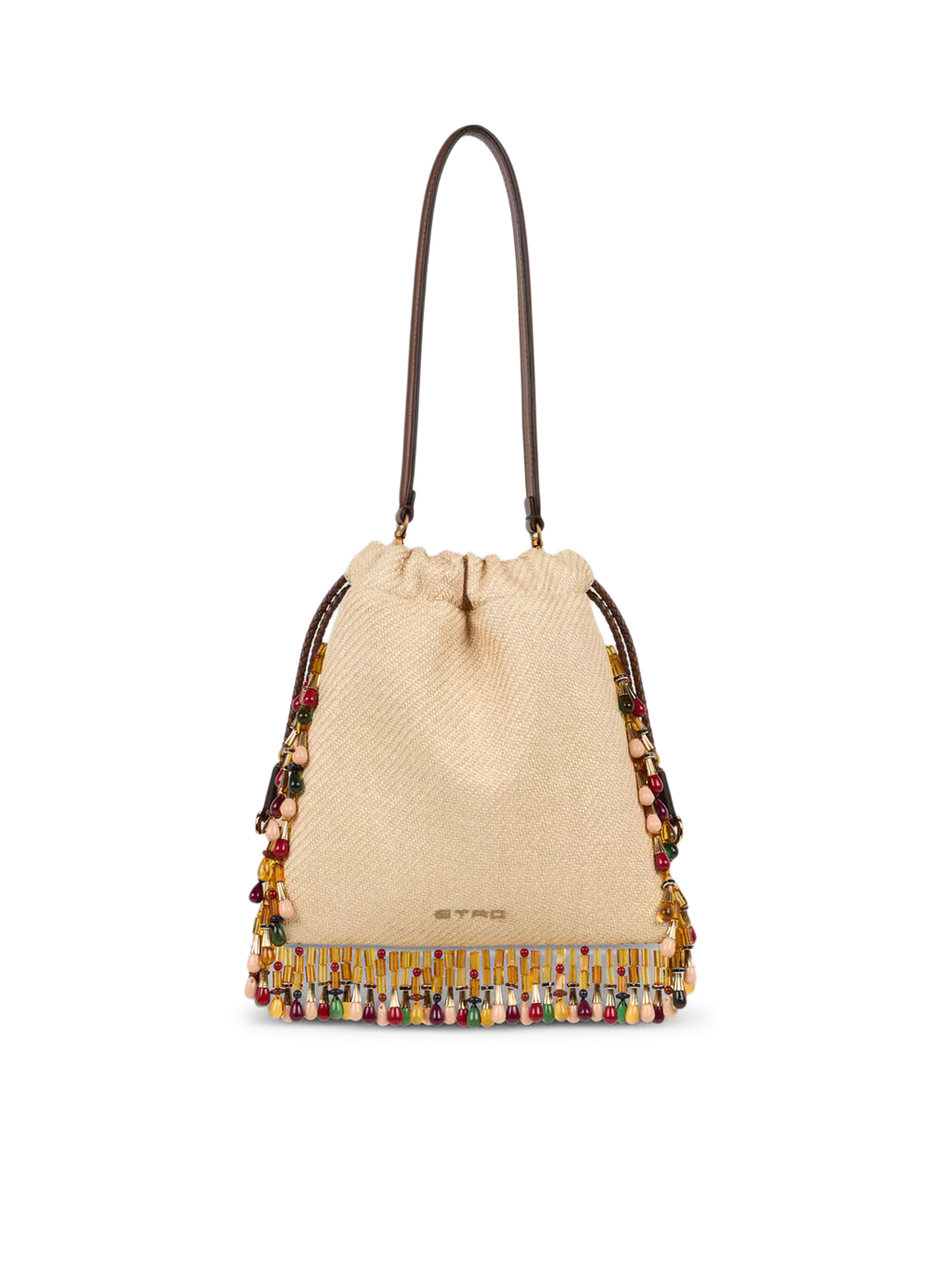 ETRO X TABBY BOOTH SMALL KALISPERA RAFFIA BAG WITH EMBROIDERY AND BEADS WP1B0025AR122M0121 (ETRO / ハンドバッグ・ショルダーバッグ ) | ETRO (エトロ)(3)