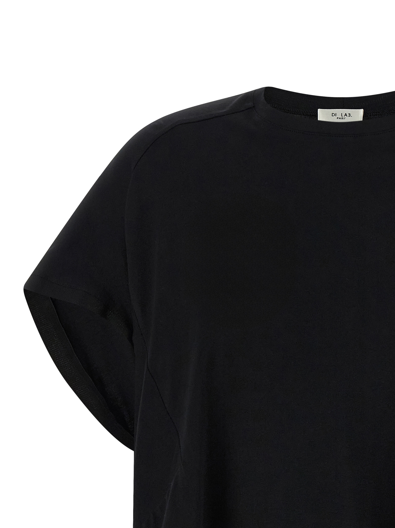 'Spilla' T-shirt T92NSNERO (DI.LA3 PARI' / Tシャツ・カットソー ) | DI.LA3 PARI' (ディラトレパリ)(2)