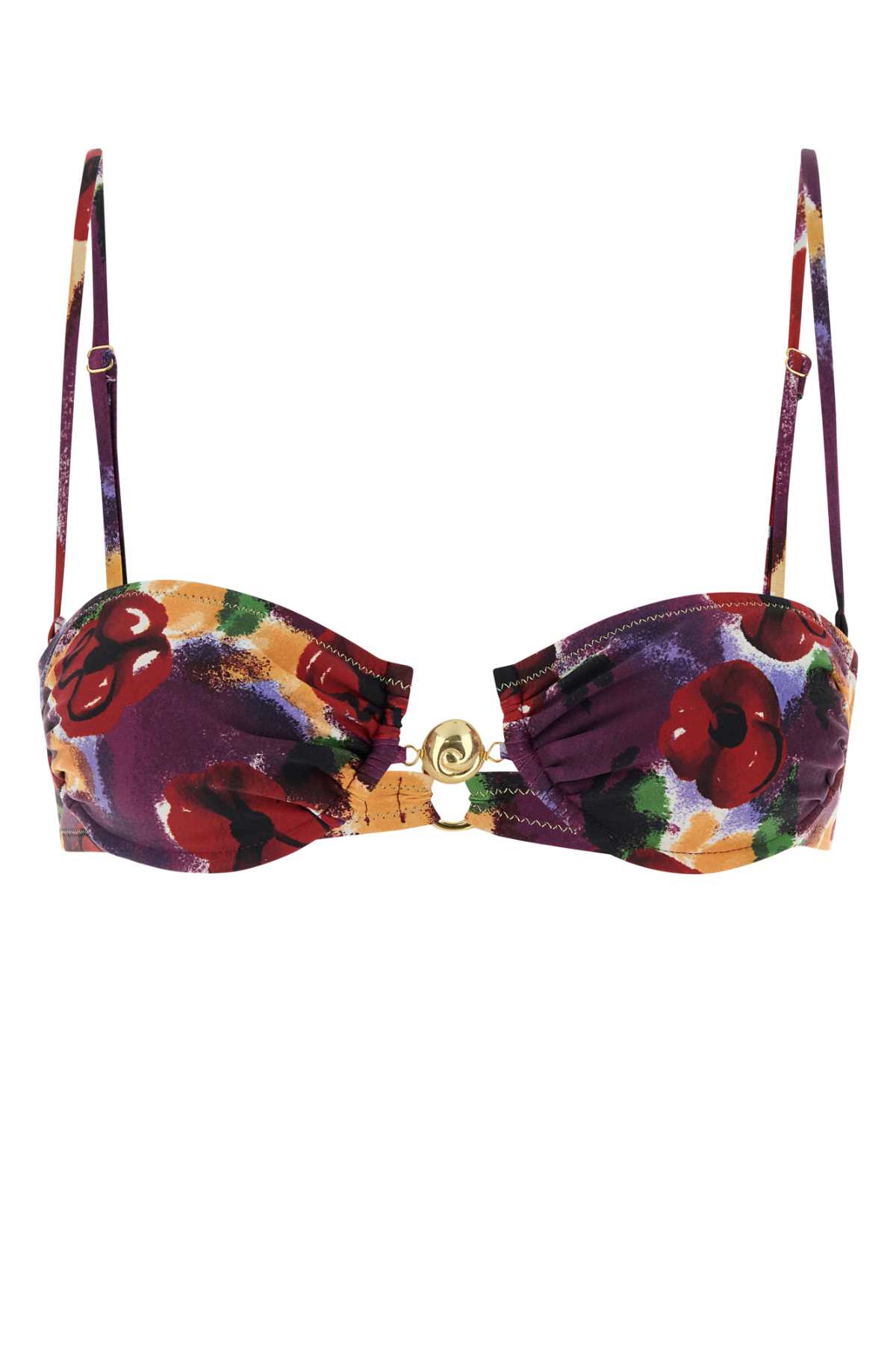Printed stretch nylon Hammond bikini top HAMMOND20TOPPORTORAFAEL (Reina Olga / スイムウェア ) | Reina Olga (レイナ オルガ)