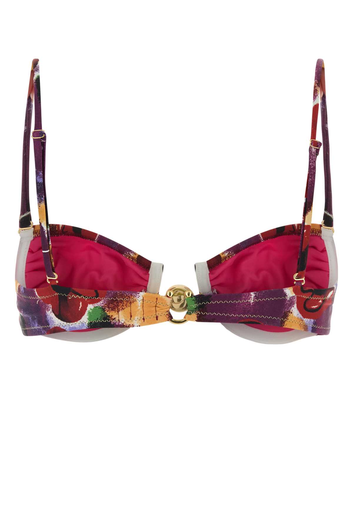 Printed stretch nylon Hammond bikini top HAMMOND20TOPPORTORAFAEL (Reina Olga / スイムウェア ) | Reina Olga (レイナ オルガ)(1)