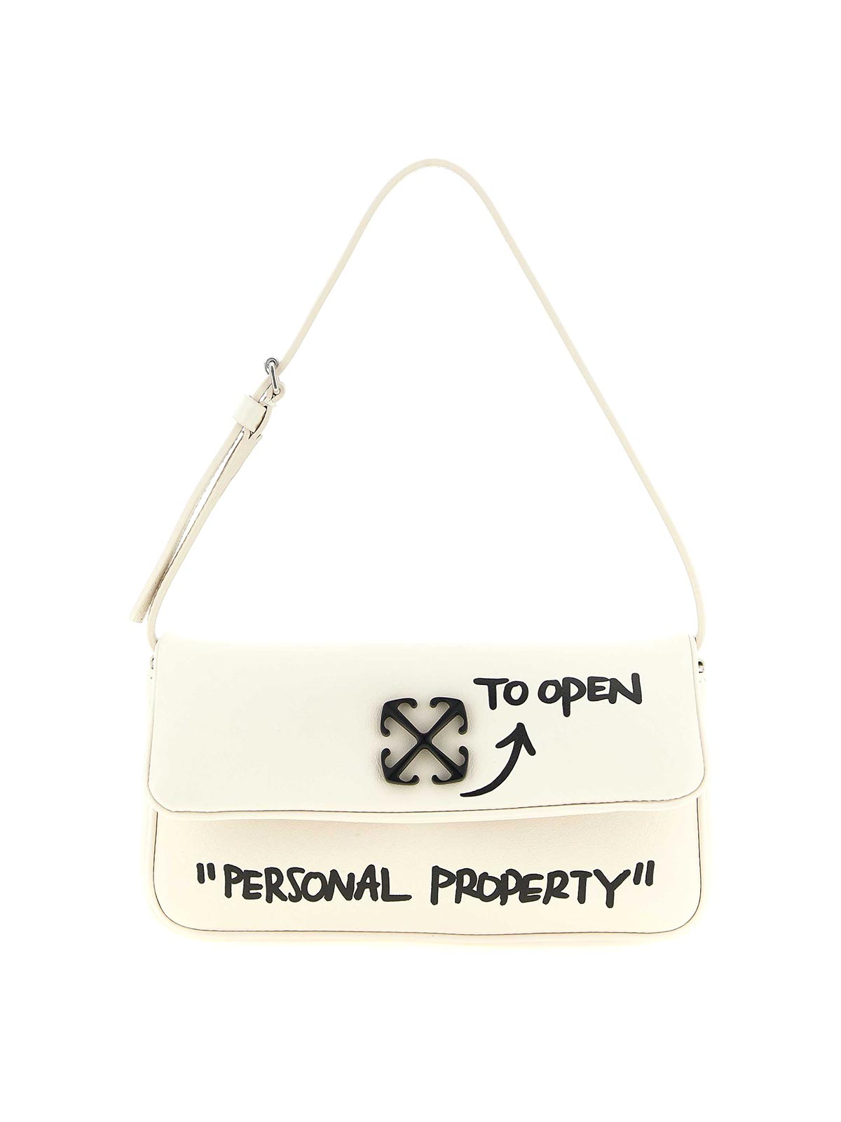 Jitney 07 Shoulder Bag OWNN18BC99LEA0010410 (Off-White / ハンドバッグ・ショルダーバッグ ) | Off-White (オフホワイト)