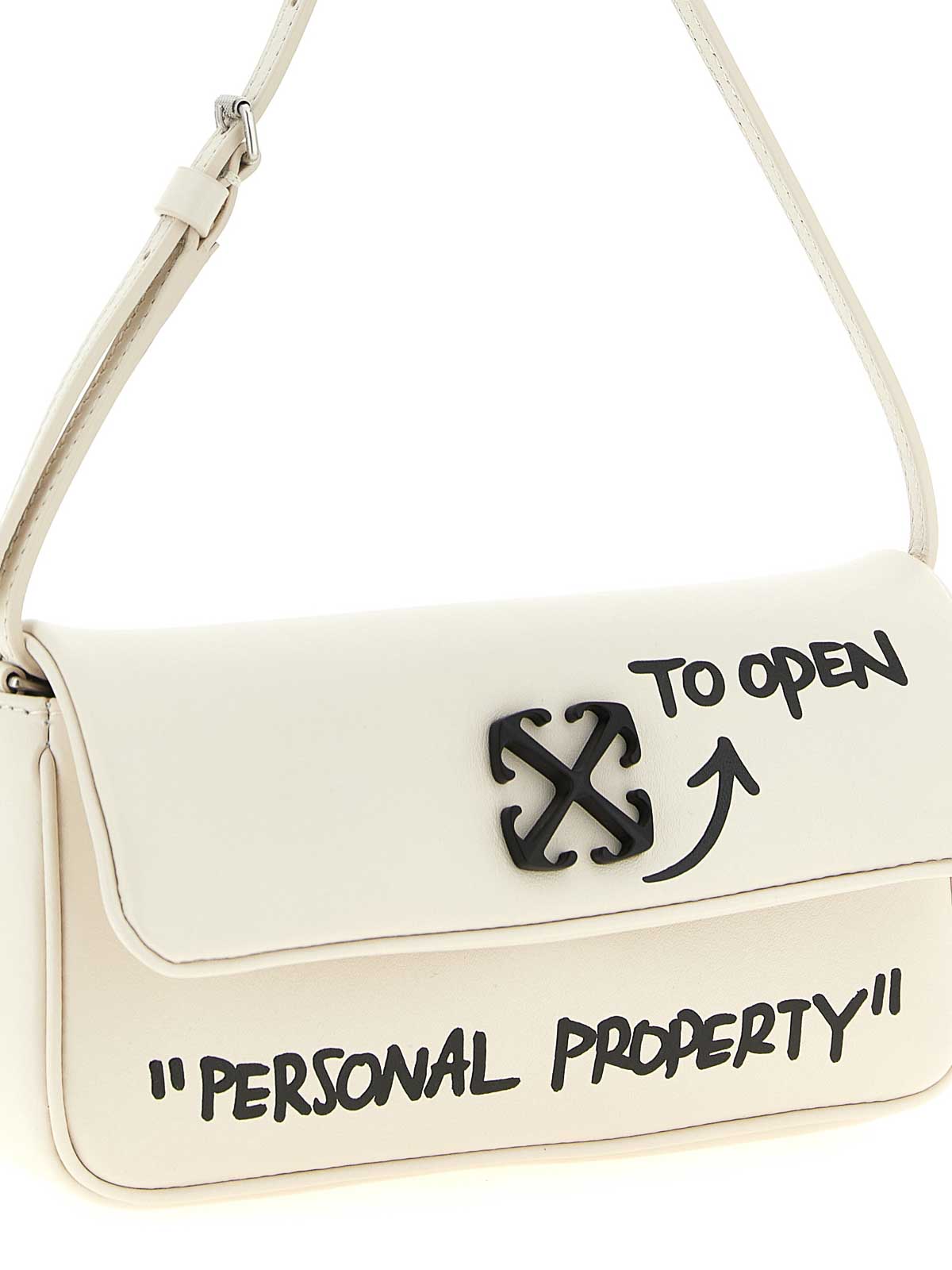 Jitney 07 Shoulder Bag OWNN18BC99LEA0010410 (Off-White / ハンドバッグ・ショルダーバッグ ) | Off-White (オフホワイト)(2)