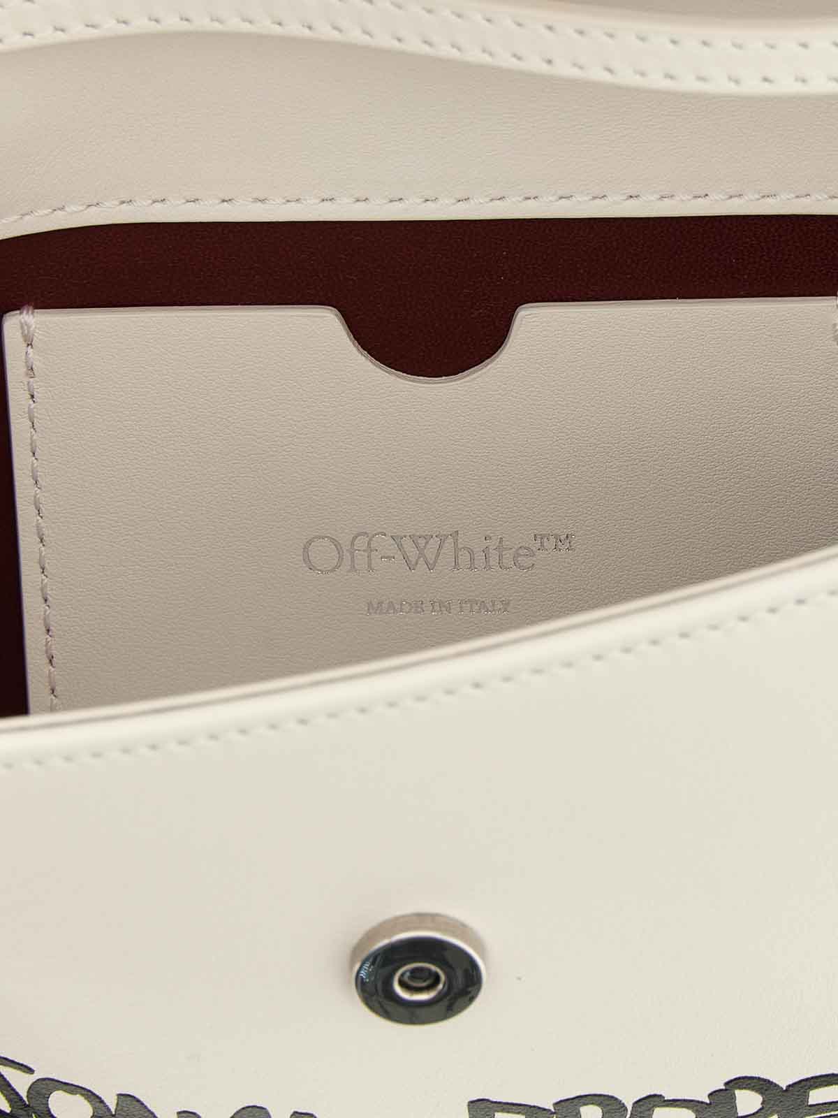 Jitney 07 Shoulder Bag OWNN18BC99LEA0010410 (Off-White / ハンドバッグ・ショルダーバッグ ) | Off-White (オフホワイト)(3)