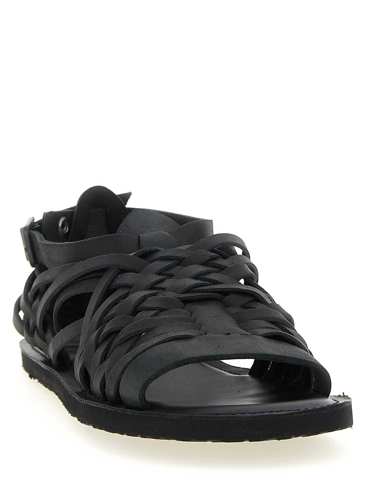 Braided Leather Sandals HKE037682 (Yohji Yamamoto / サンダル ) | Yohji Yamamoto (ヨウジヤマモト)(1)