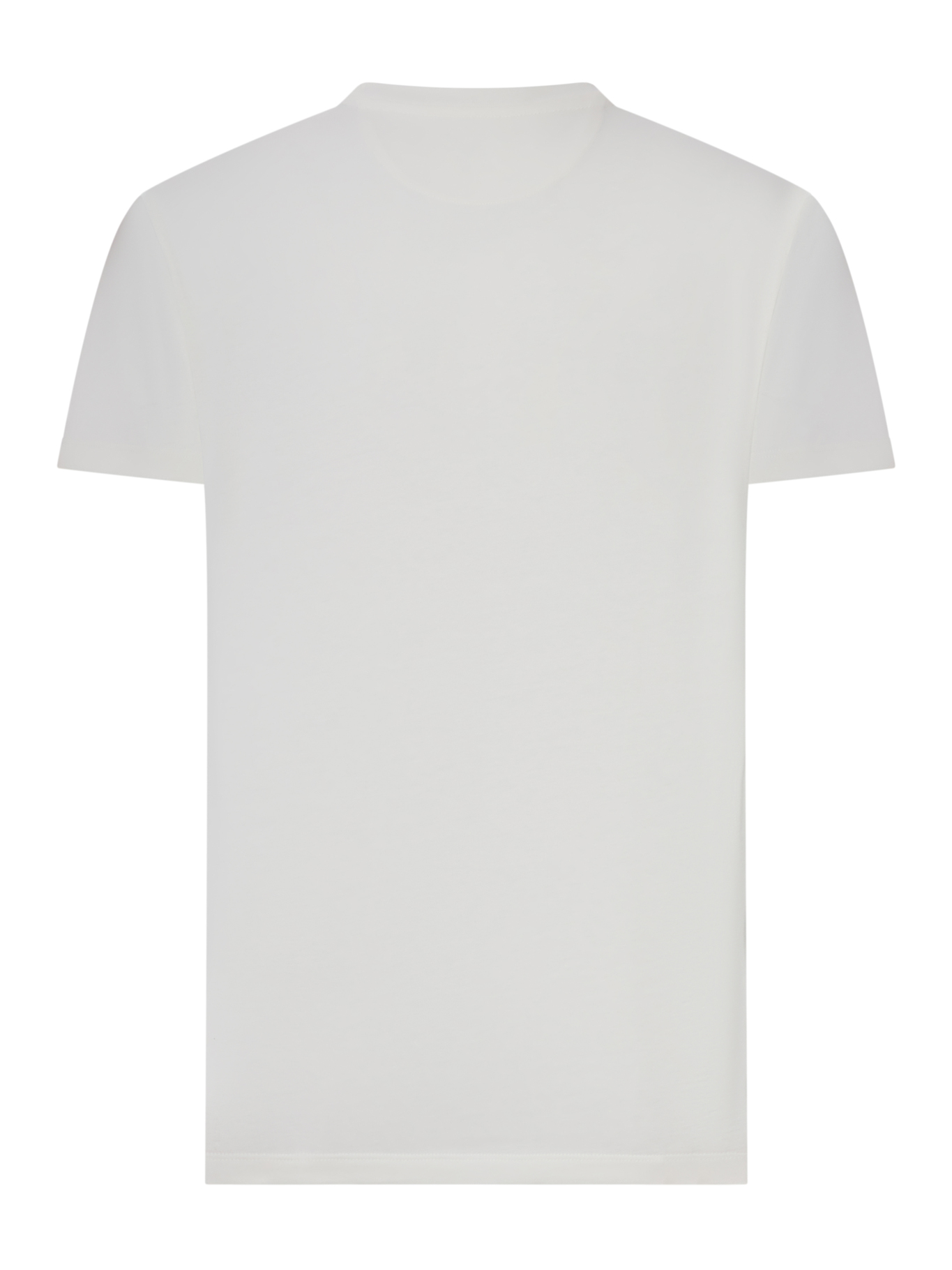 WHITE COTTON T-SHIRT WITH FRONT LOGO FY1319AUOBF0H0G (FENDI / Tシャツ・カットソー ) | FENDI (フェンディ)(1)