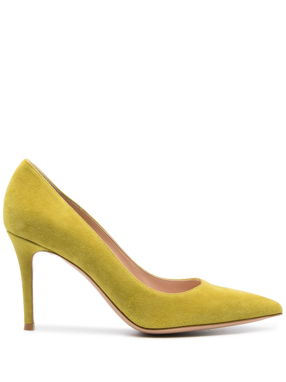 Gianvito Rossi With Heel Blue G2458085RICCAMNAVY (Gianvito Rossi / パンプス・ハイヒール ) | Gianvito Rossi (ジャンヴィト ロッシ)