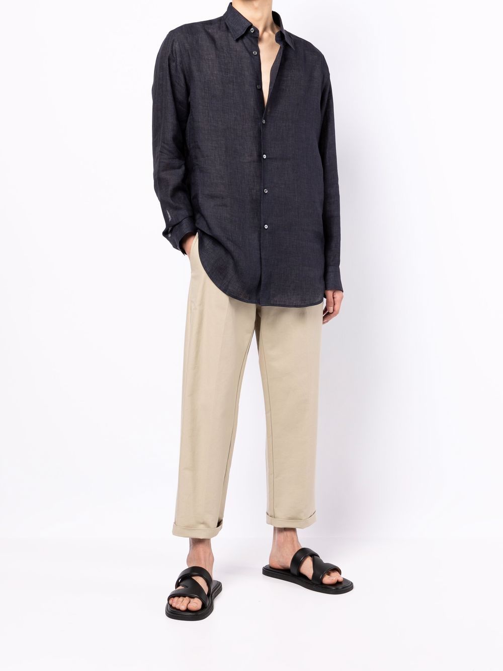 Brioni Shirts NAVY SCAY0LP91114100 (Brioni / シャツ・ブラウス ) | Brioni (ブリオーニ)(1)