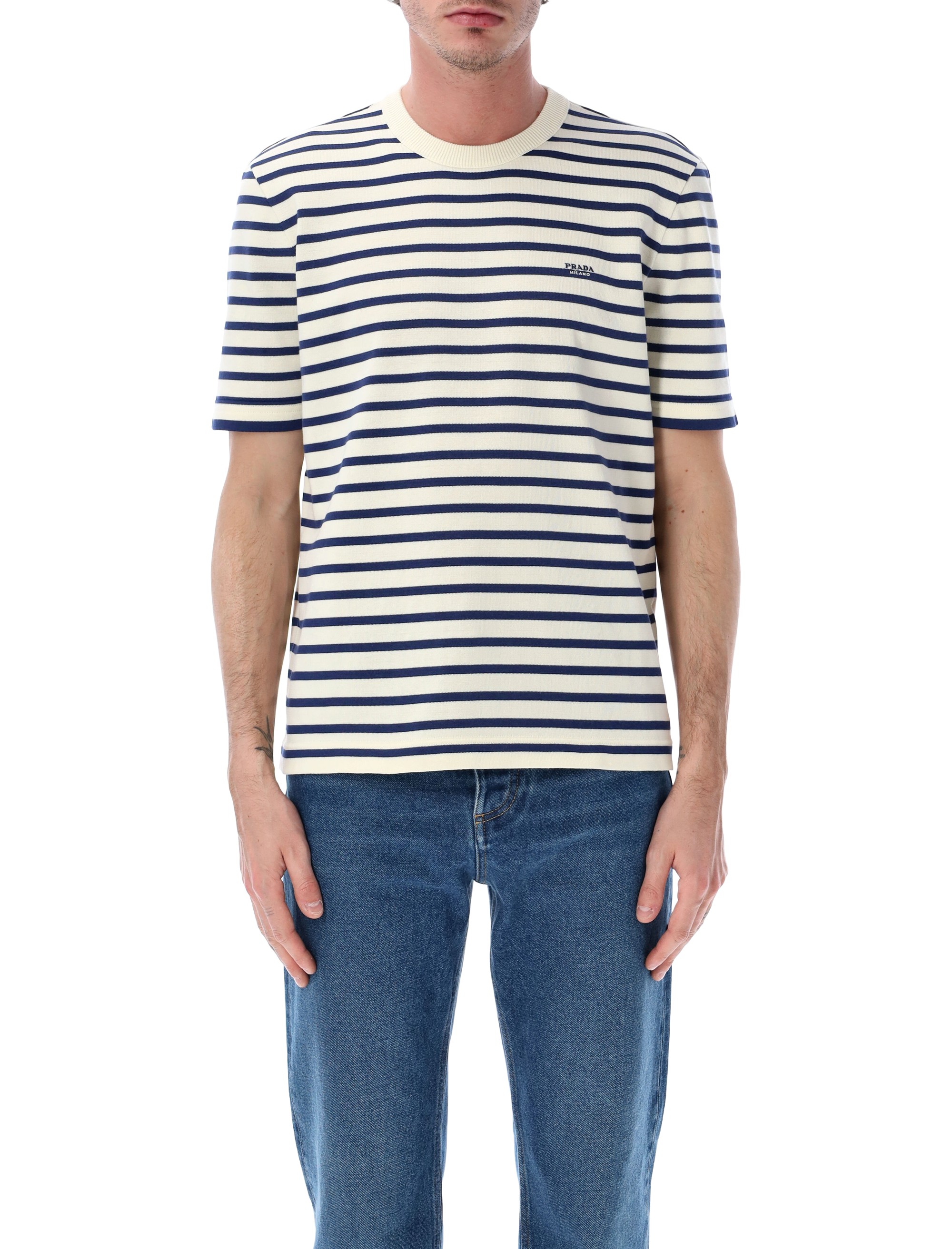 Prada Sweaters Natural UMF260188XF0018 (Prada / Tシャツ・カットソー ) | Prada (プラダ)