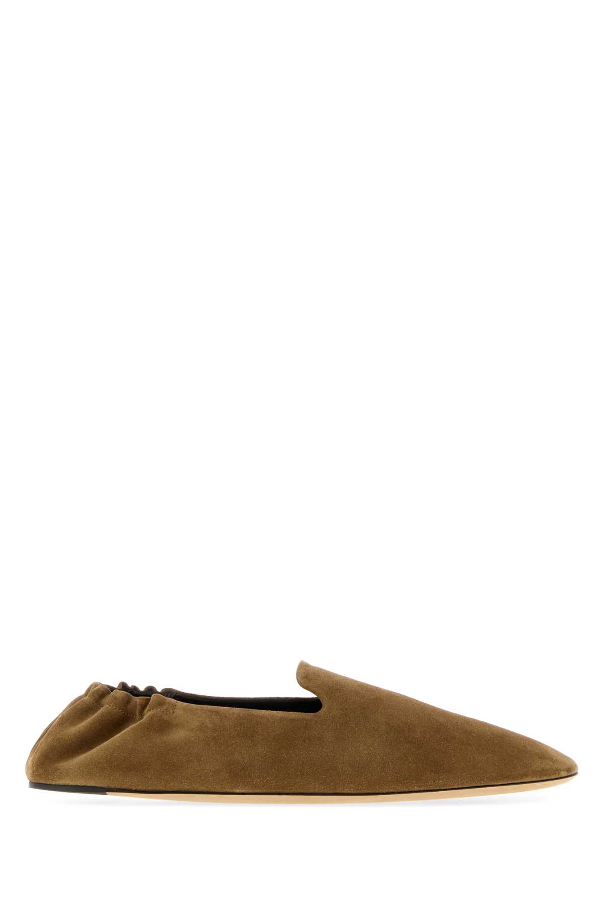 Camel suede Casa loafers F2153L805CIG (The Row / フラットシューズ ) | The Row (ザ・ロウ)