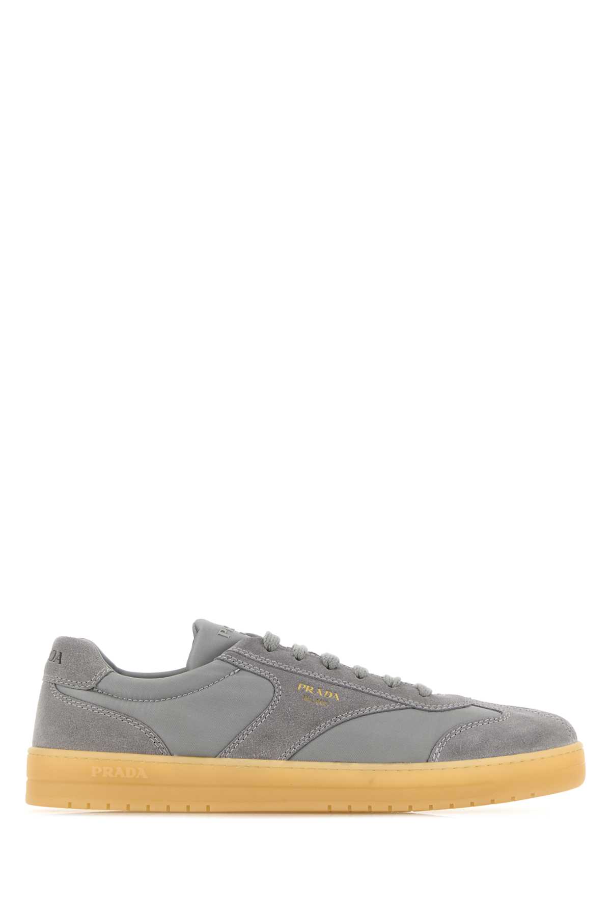 Grey suede e Re-Nylon sneakers 2EE464FG000D7RF073X (Prada / スニーカー ) | Prada (プラダ)