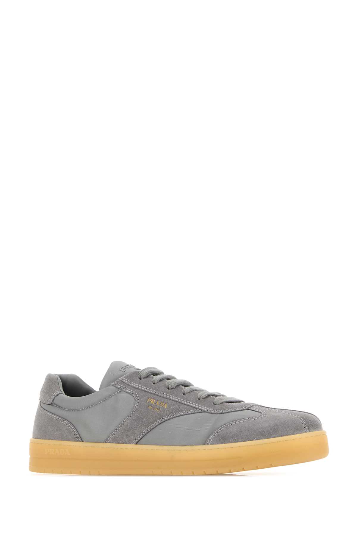Grey suede e Re-Nylon sneakers 2EE464FG000D7RF073X (Prada / スニーカー ) | Prada (プラダ)(1)
