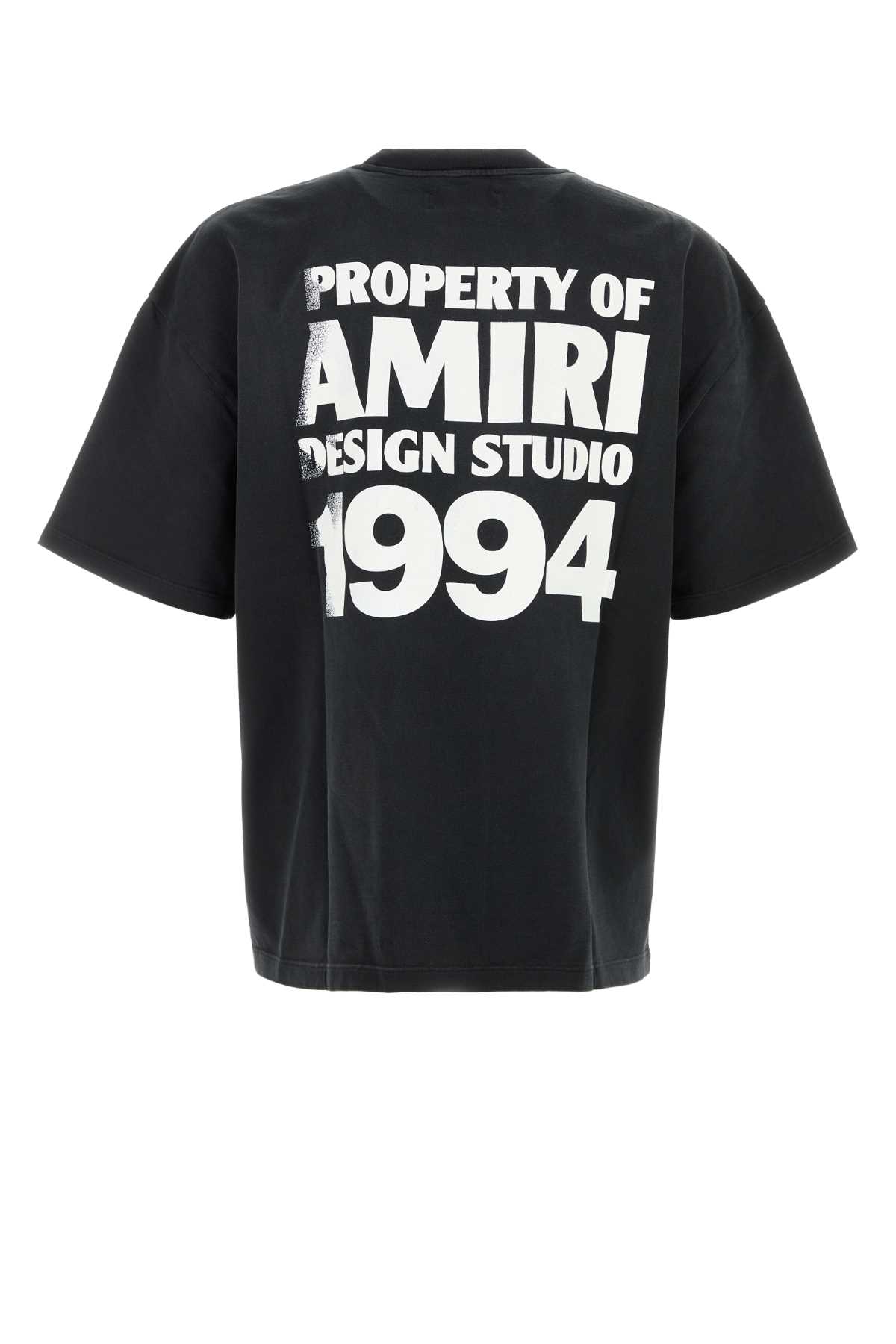 Black cotton oversize t-shirt AMTOJR1160BLACK (AMIRI / Tシャツ・カットソー ) | AMIRI (アミリ)(1)