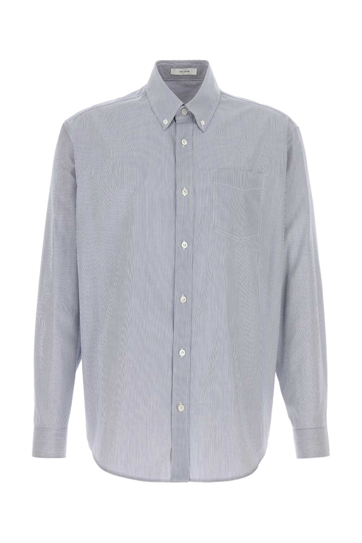 Embroidered poplin Pompeo shirt 1454W5031WBS (The Row / シャツ・ブラウス ) | The Row (ザ・ロウ)