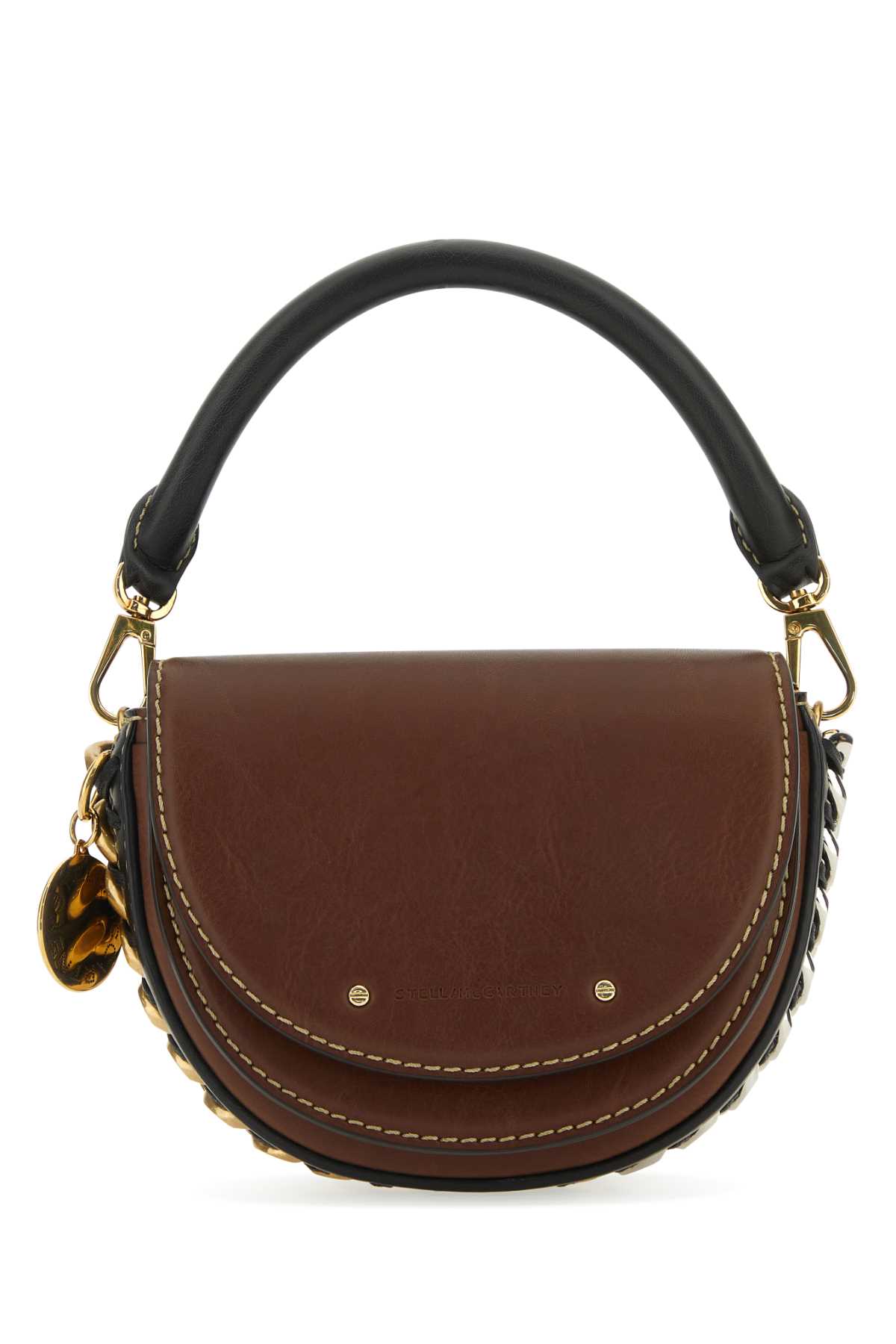 Two-tone alter mat Frayme handbag 7B0044WP01981063 (Stella McCartney / ハンドバッグ・ショルダーバッグ ) | Stella McCartney (ステラ マッカートニー)