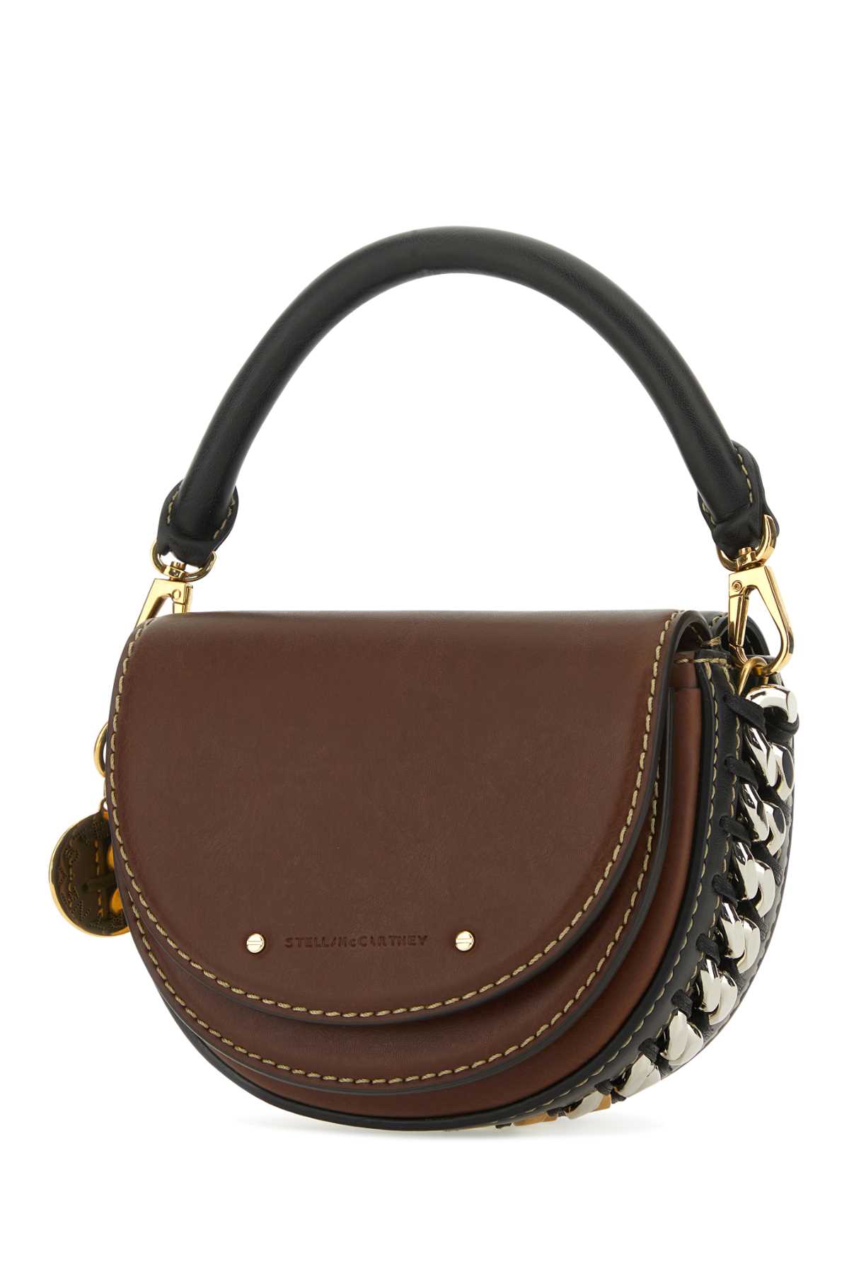 Two-tone alter mat Frayme handbag 7B0044WP01981063 (Stella McCartney / ハンドバッグ・ショルダーバッグ ) | Stella McCartney (ステラ マッカートニー)(1)