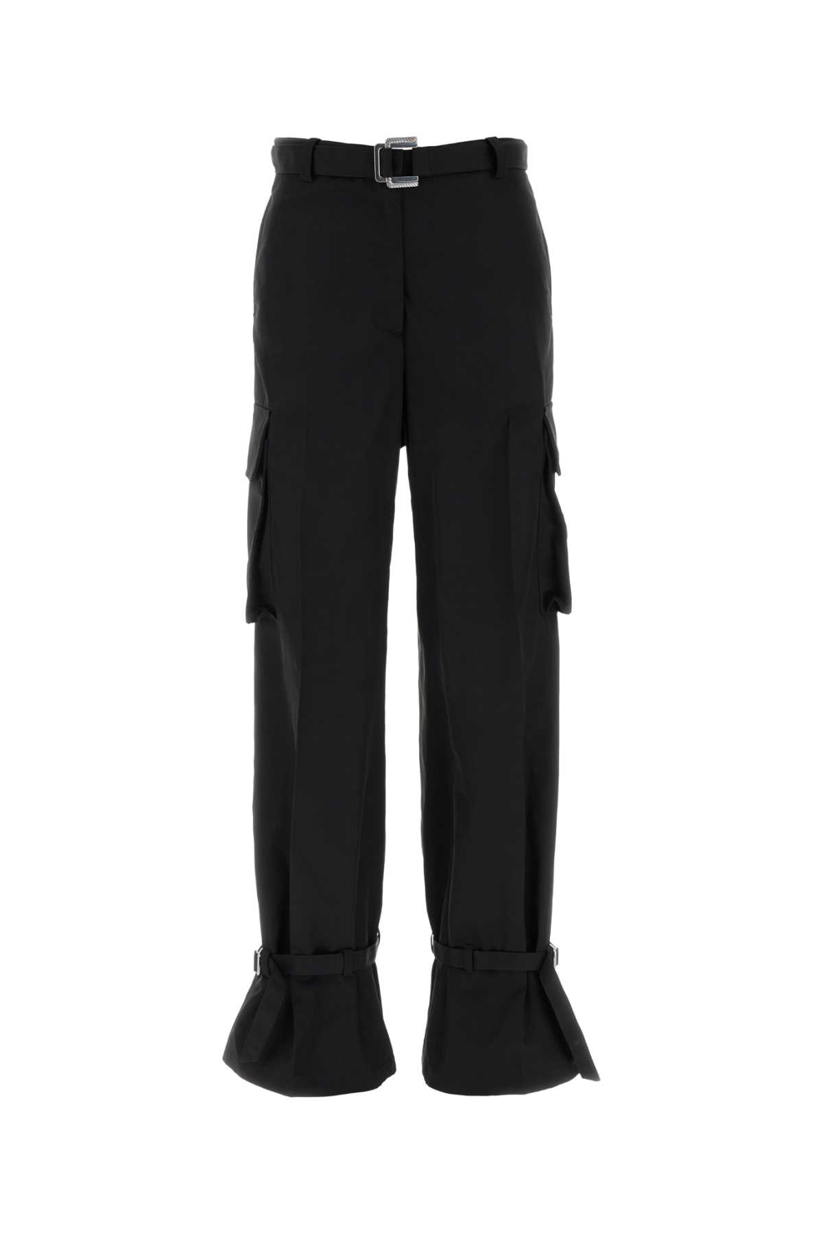 Black nylon cargo pant 260WCP00283PLL001AA100 (THE ATTICO / パンツ ) | THE ATTICO (ジ・アティコ)