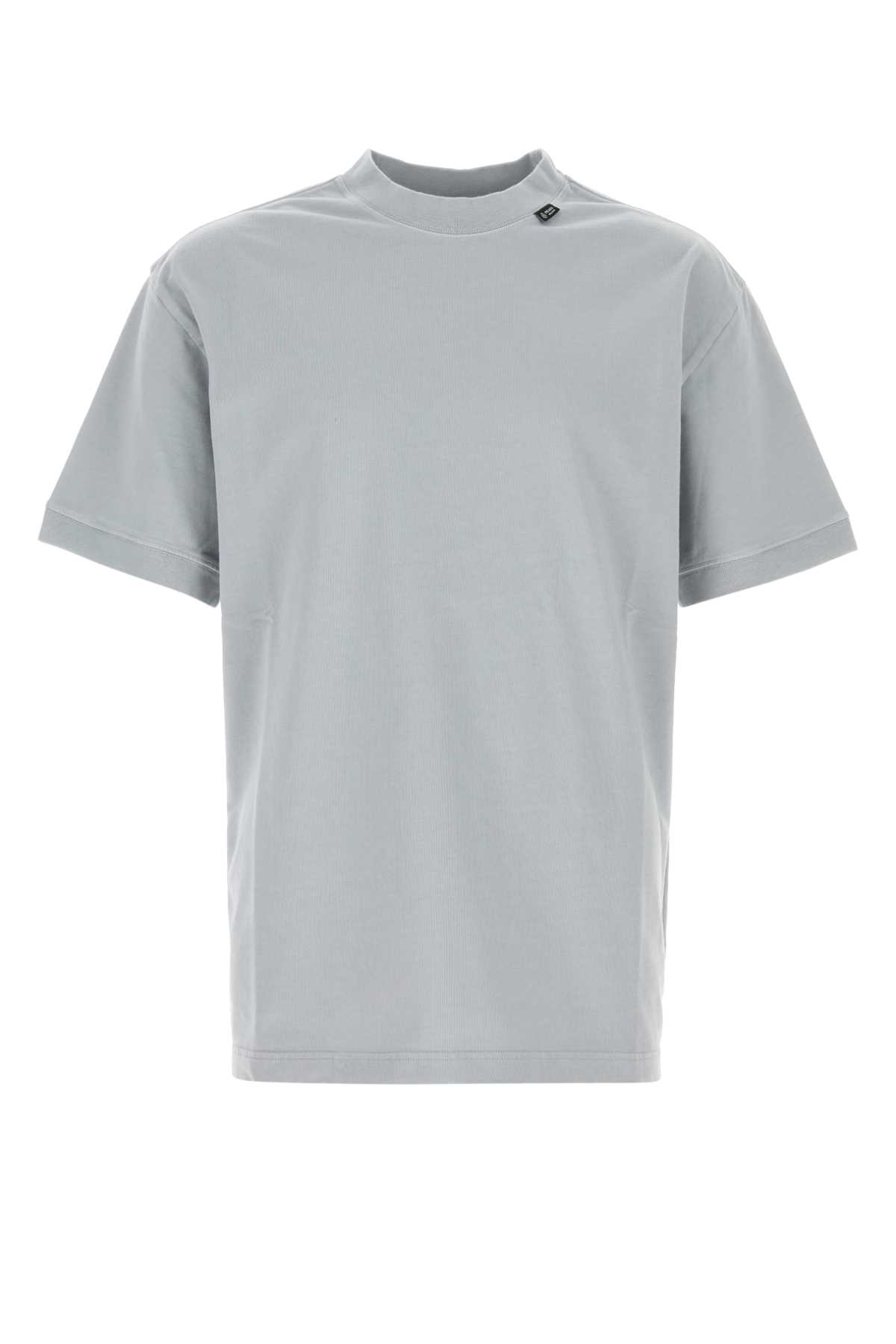 Powder blue cotton t-shirt UJN04ASOOO195BF0424 (Prada / Tシャツ・カットソー ) | Prada (プラダ)