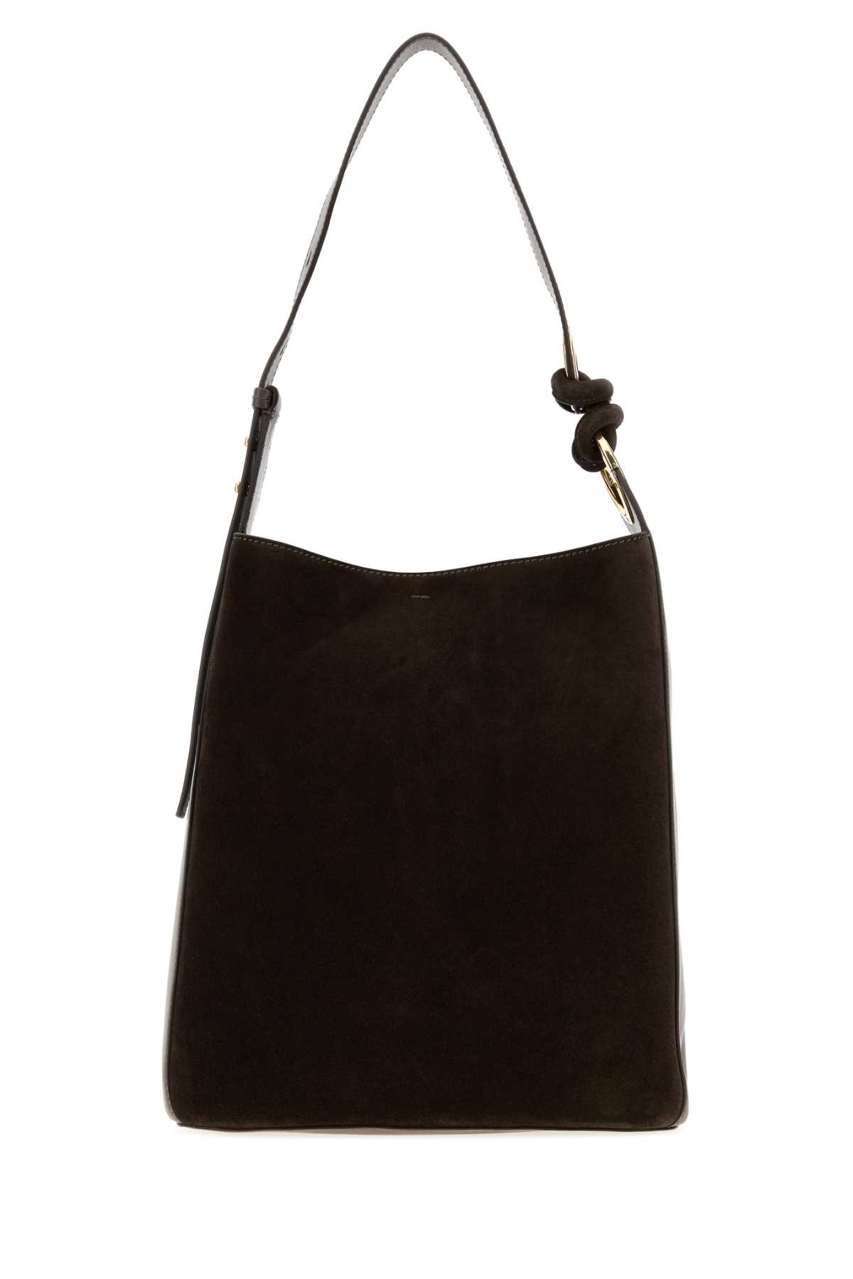 Brown suede Ringo bucket bag 5050925200363TRUFFLE (ANYA HINDMARCH / ハンドバッグ・ショルダーバッグ ) | ANYA HINDMARCH (アニヤ・ハインドマーチ)(2)