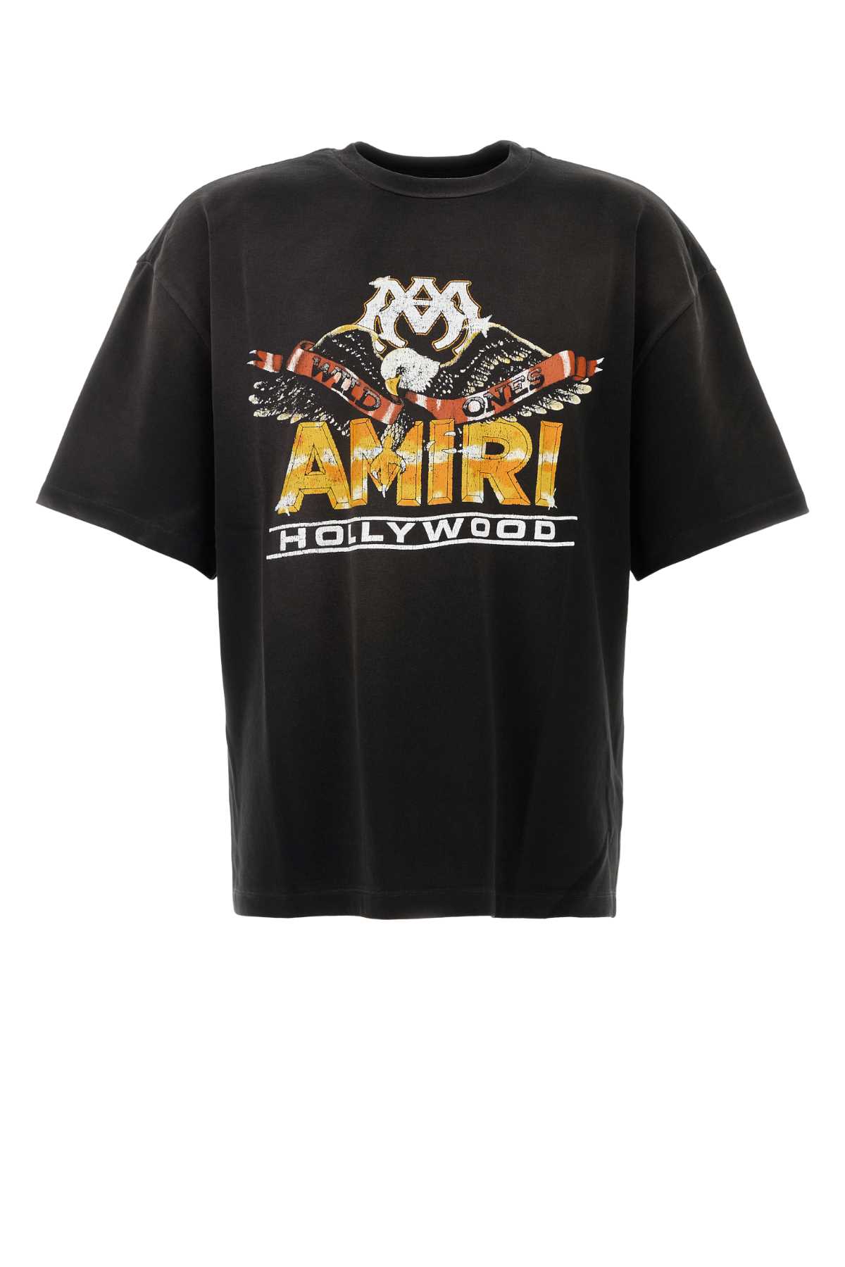 Black cotton oversize t-shirt AMTOJR1200BLACK (AMIRI / Tシャツ・カットソー ) | AMIRI (アミリ)