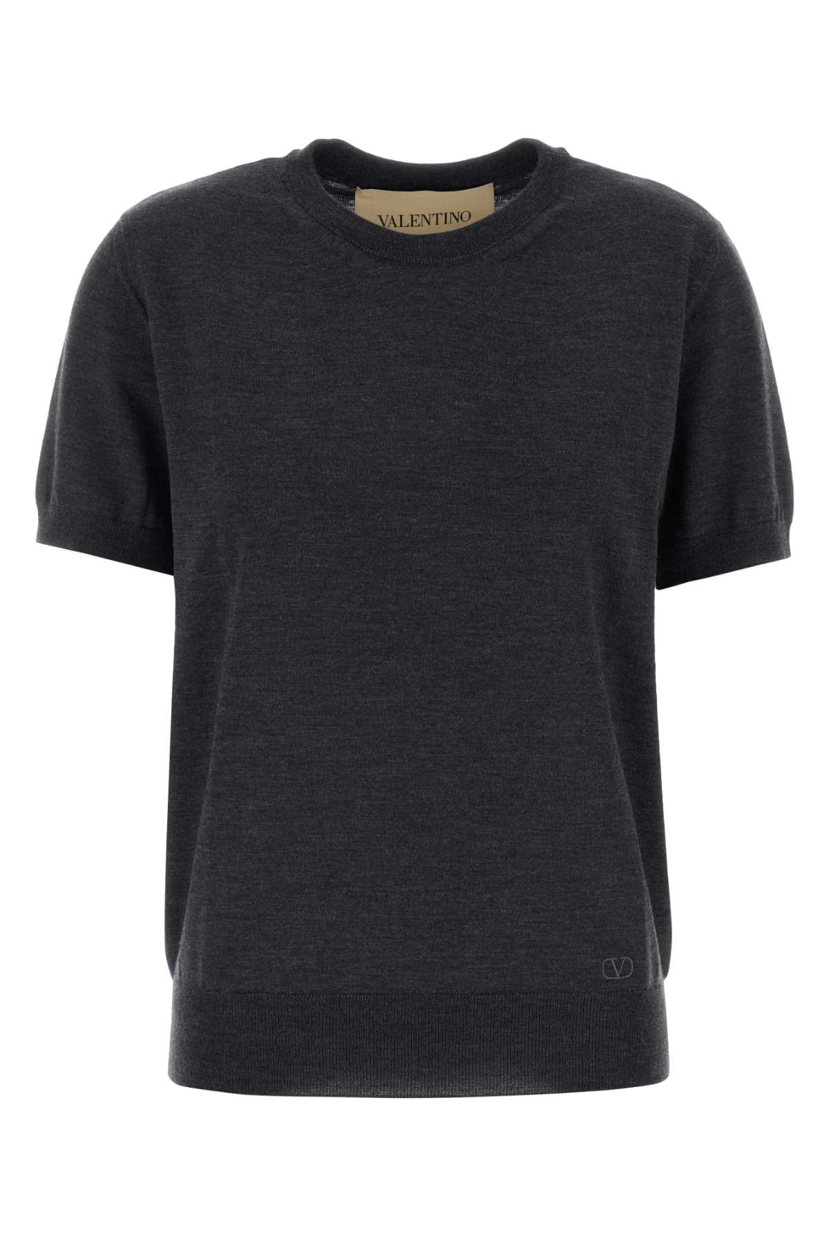 Charcoal wool sweater 9V3KC38QBH9081 (Valentino Garavani / ニット・セーター・カーディガン ) | Valentino Garavani (ヴァレンティノ)