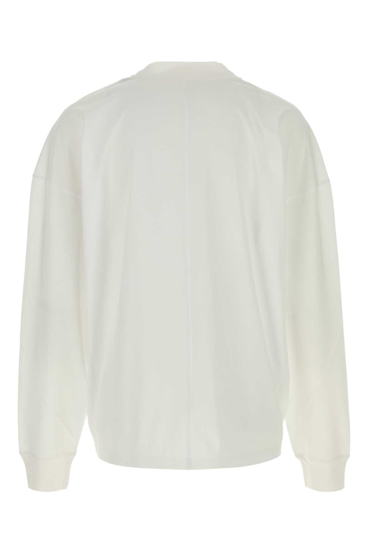 White cotton Dolino t-shirt 612K767WHT (The Row / Tシャツ・カットソー ) | The Row (ザ・ロウ)(1)