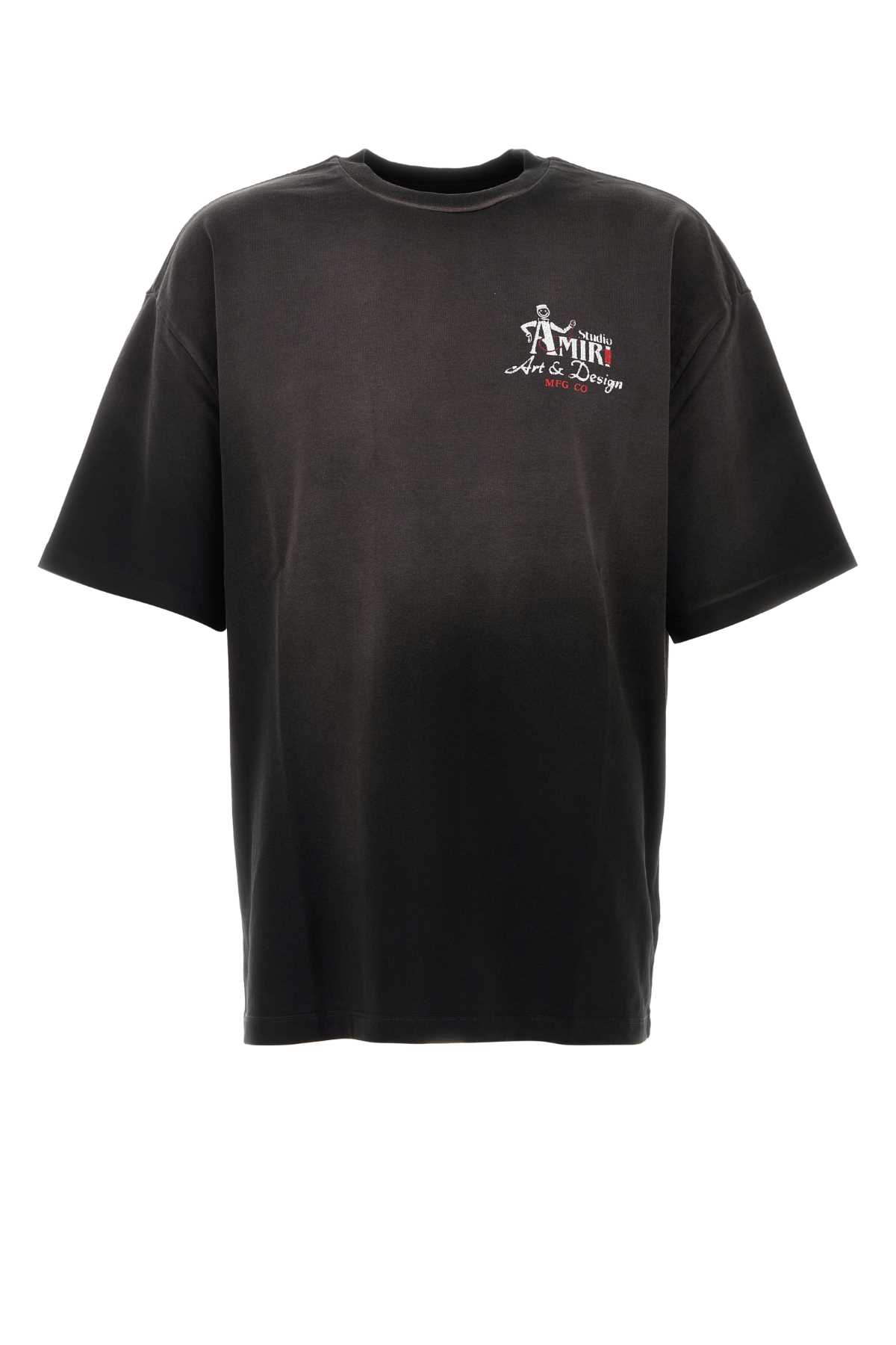 Black cotton oversize t-shirt AMTOJR1155BLACK (AMIRI / Tシャツ・カットソー ) | AMIRI (アミリ)