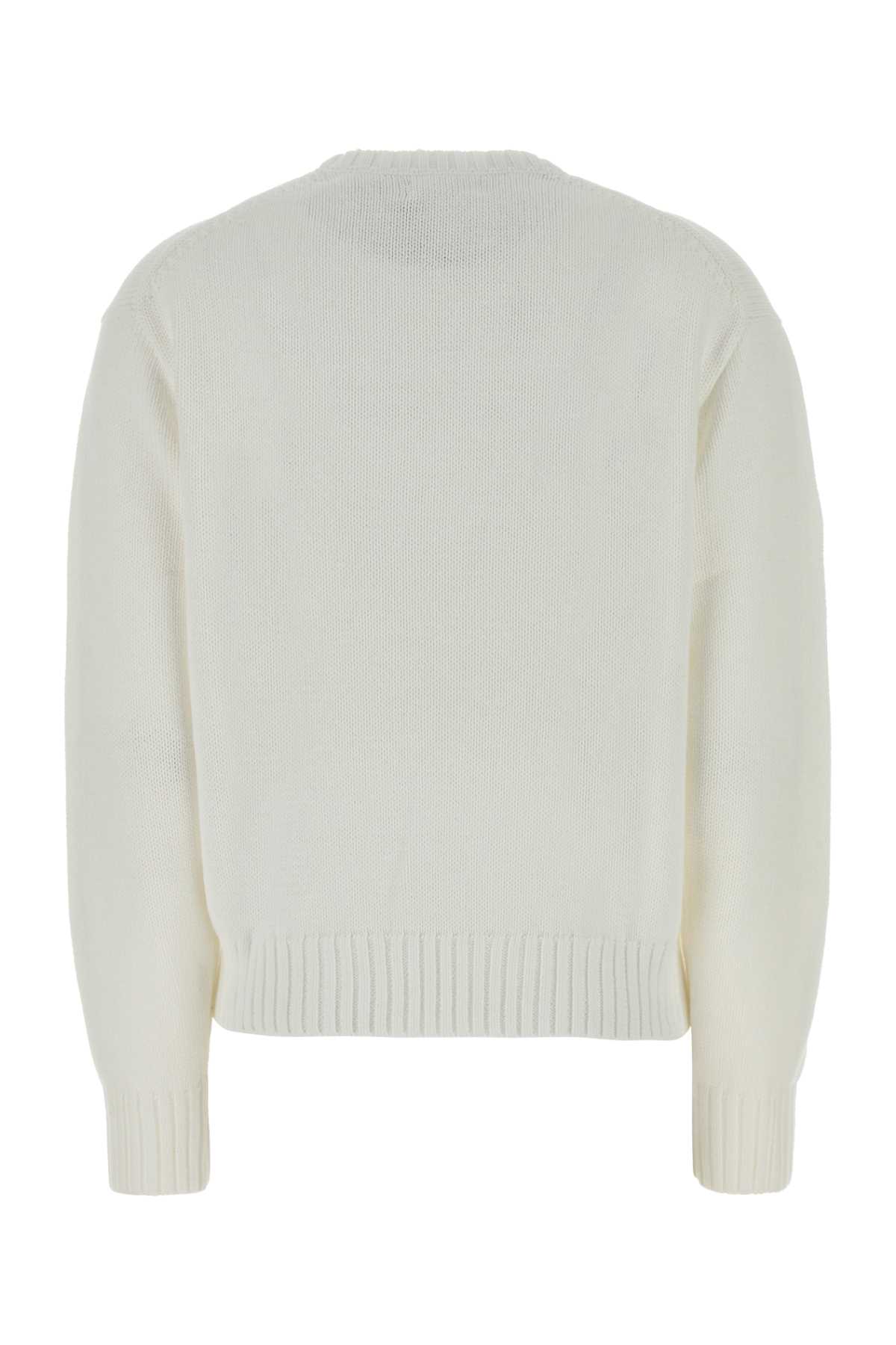 White cotton sweater 211A12723001 (Polo Ralph Lauren / ニット・セーター・カーディガン ) | Polo Ralph Lauren (ポロ ラルフ ローレン)(1)