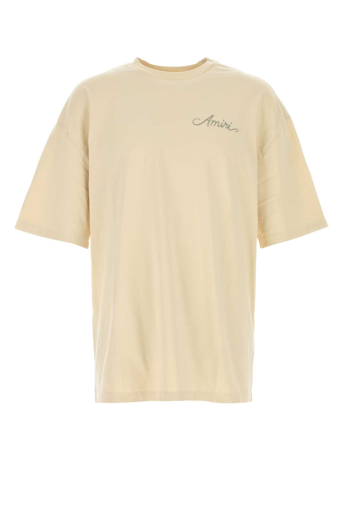 Sand cotton oversize t-shirt AMTOJR1172ALABASTER (AMIRI / Tシャツ・カットソー ) | AMIRI (アミリ)