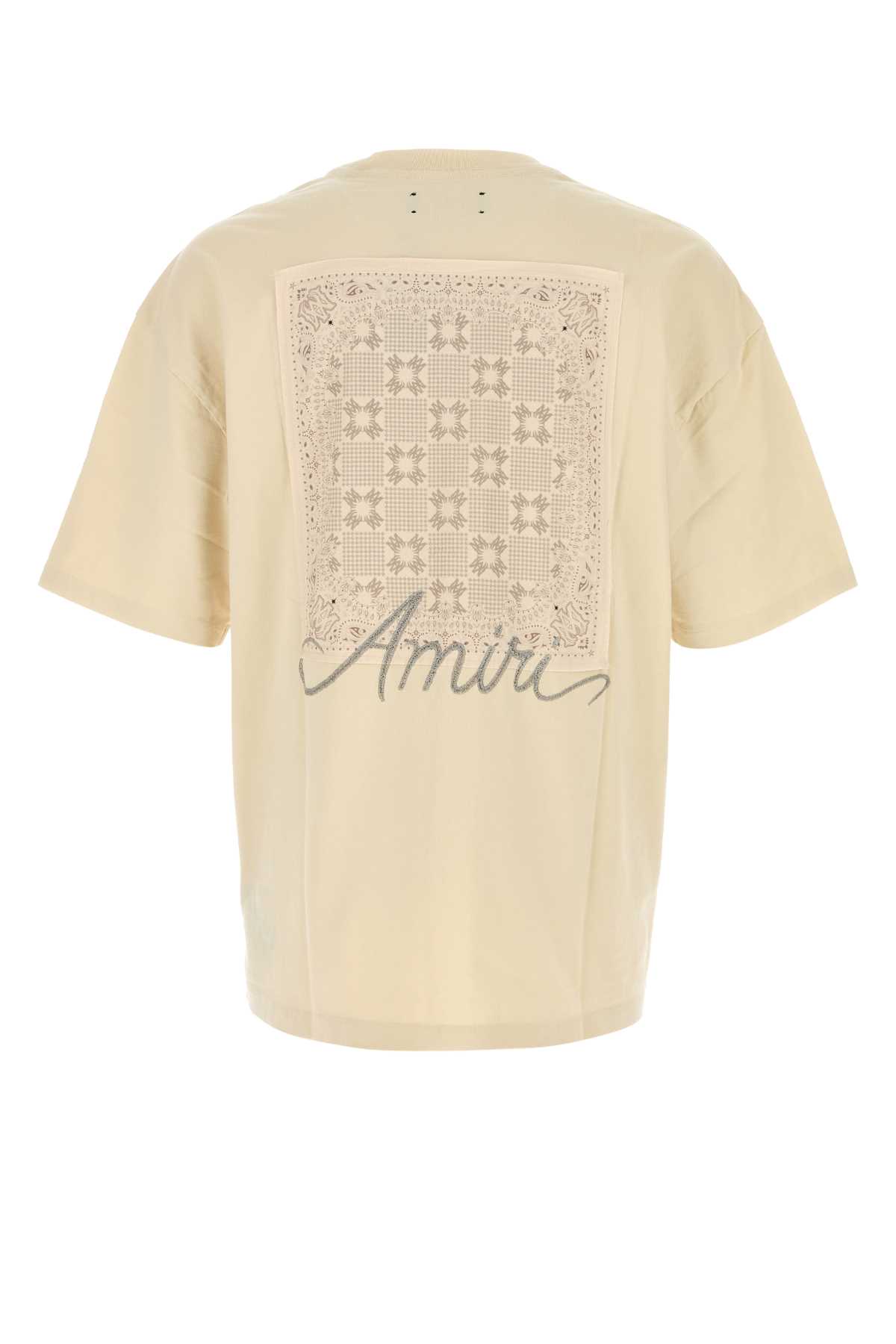 Sand cotton oversize t-shirt AMTOJR1172ALABASTER (AMIRI / Tシャツ・カットソー ) | AMIRI (アミリ)(1)