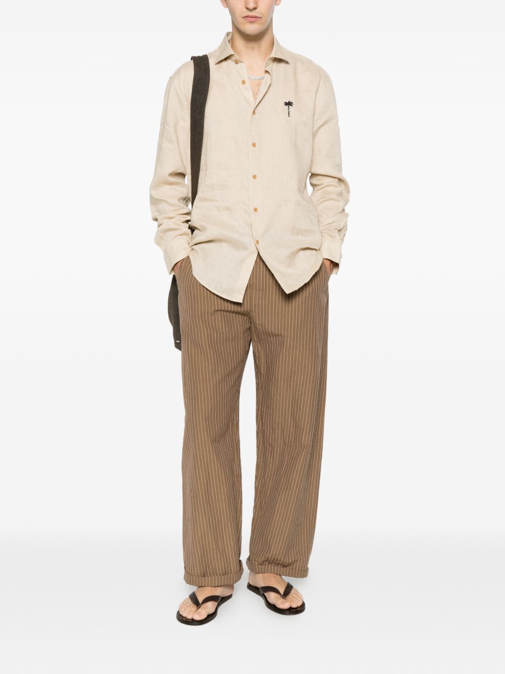 Palm Angels Shirts PMGE04NS26FAB0016110 (Palm Angels / シャツ・ブラウス ) | Palm Angels (パームエンジェルス)(1)