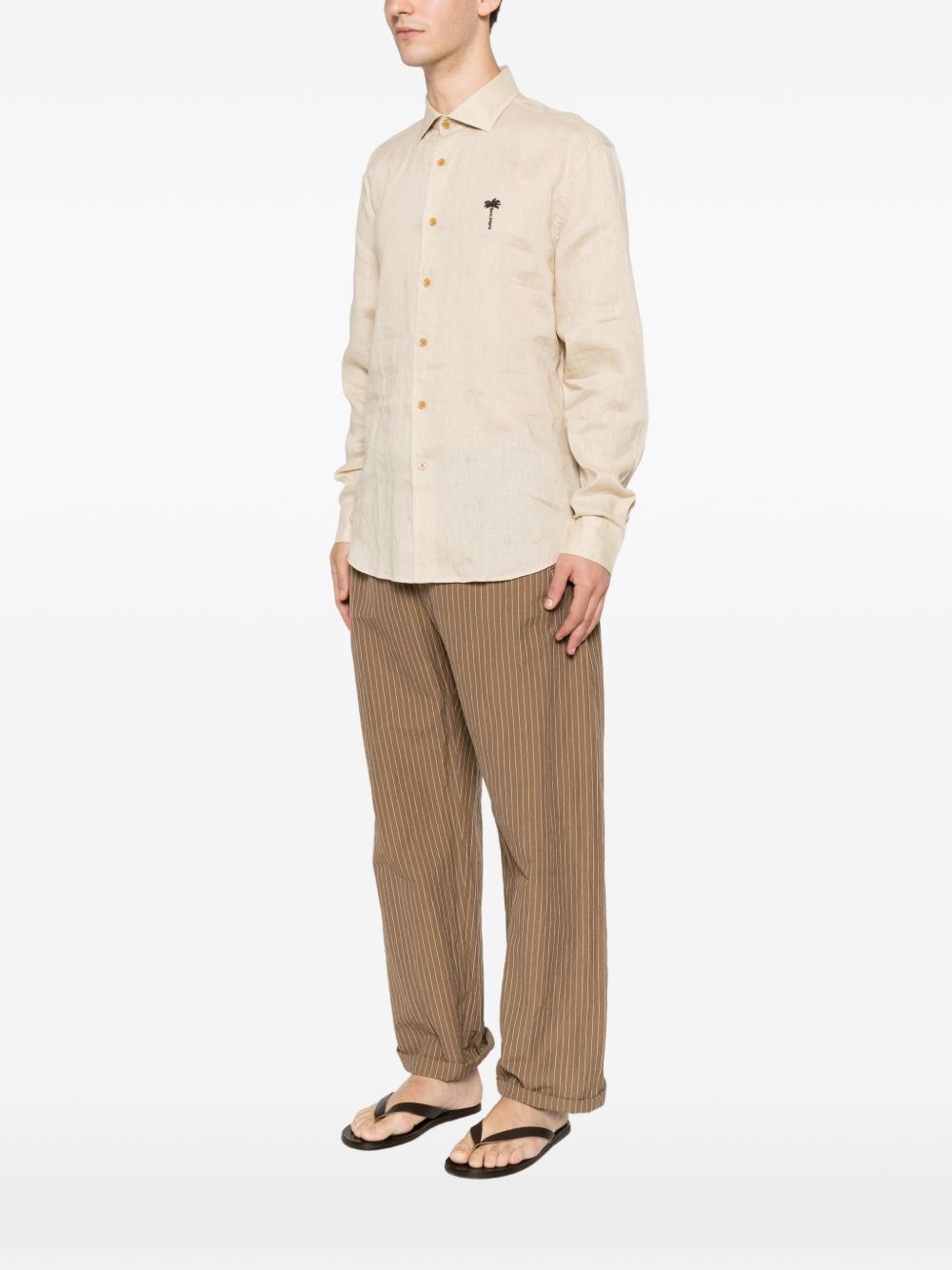 Palm Angels Shirts PMGE04NS26FAB0016110 (Palm Angels / シャツ・ブラウス ) | Palm Angels (パームエンジェルス)(4)