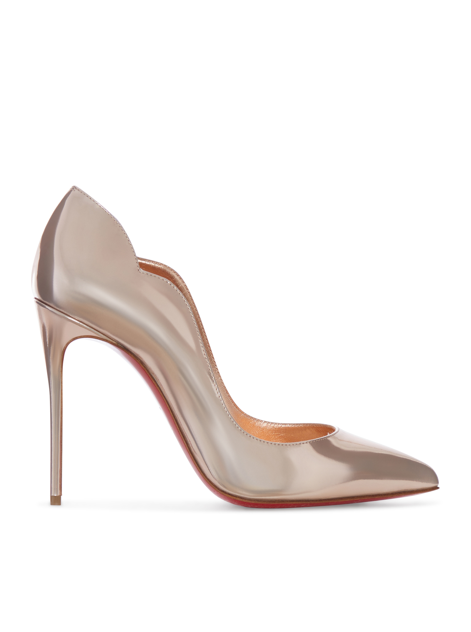 NUDE PATENT LEATHER DÉCOLLETÉ WITH STILETTO HEEL 3260111F608 (Christian Louboutin / パンプス・ハイヒール ) | Christian Louboutin (クリスチャン ルブタン)