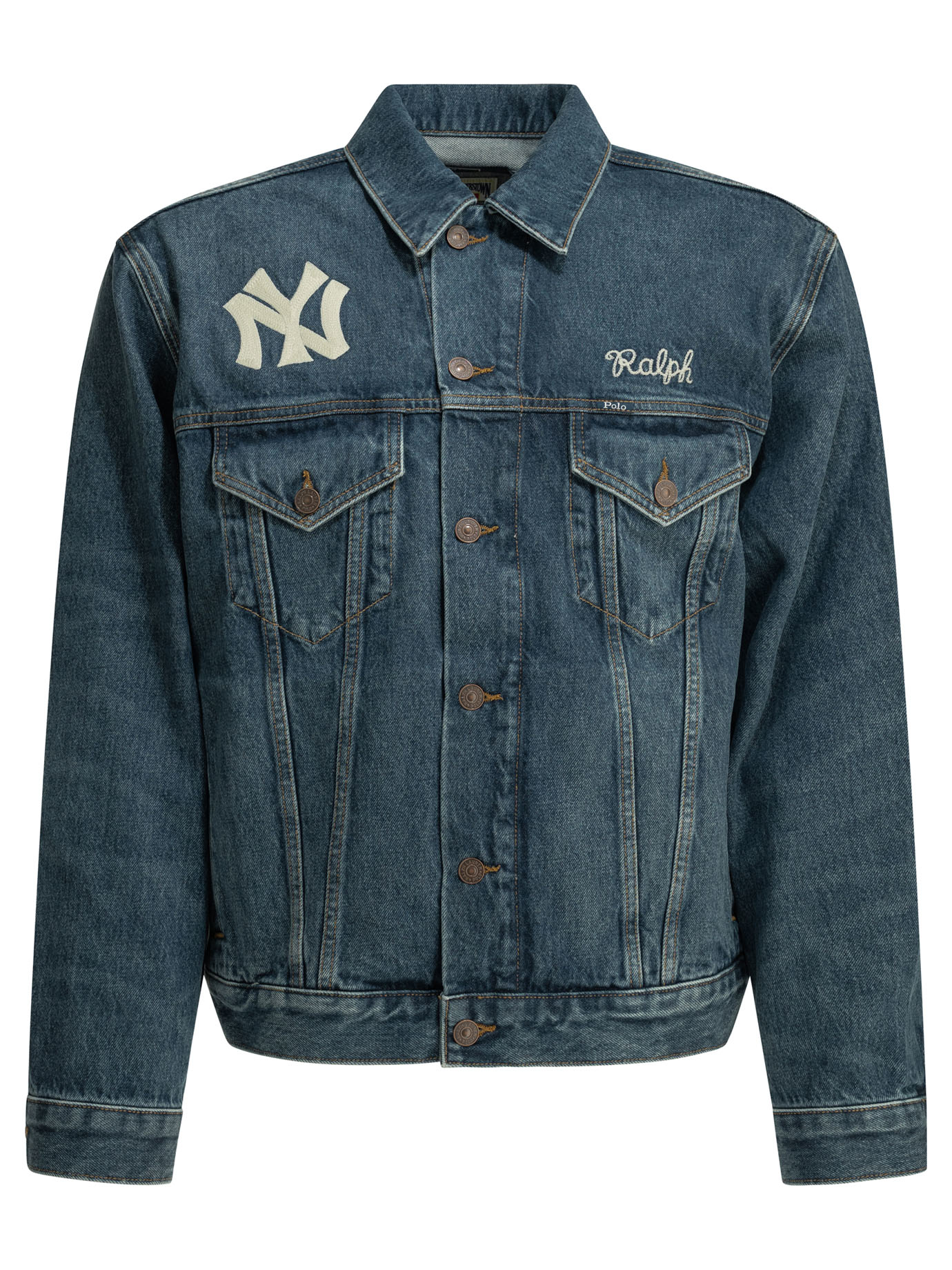 "Polo Ralph Lauren x MLB Collection" Denim jacket 710B14470001ELLIOTS (Polo Ralph Lauren / カジュアルジャケット ) | Polo Ralph Lauren (ポロ ラルフ ローレン)